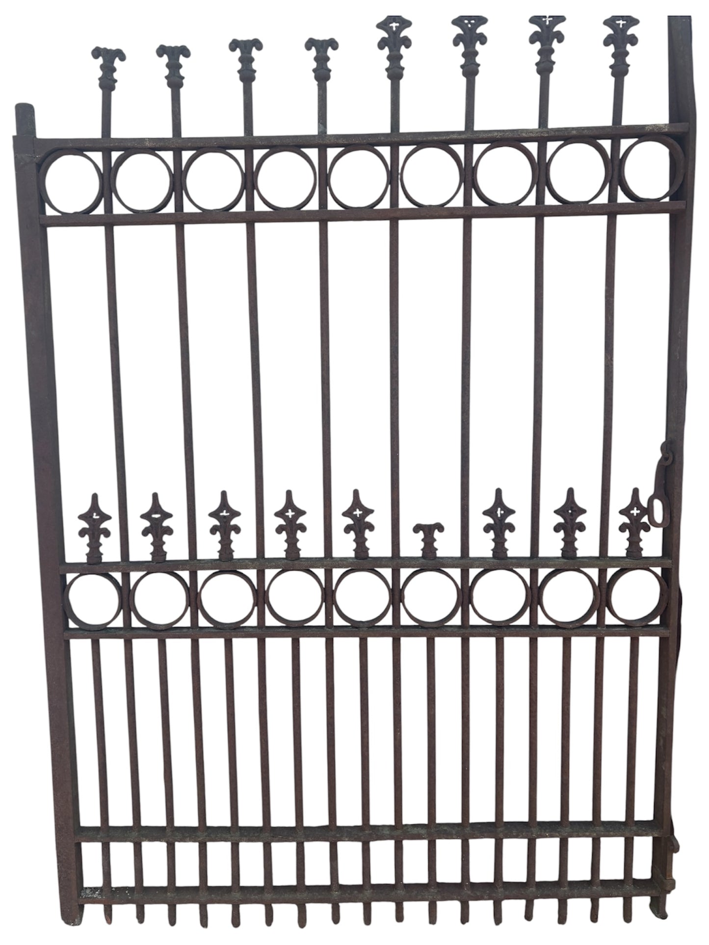 Pair of Antique Wrought Iron Driveway Gates GA21147