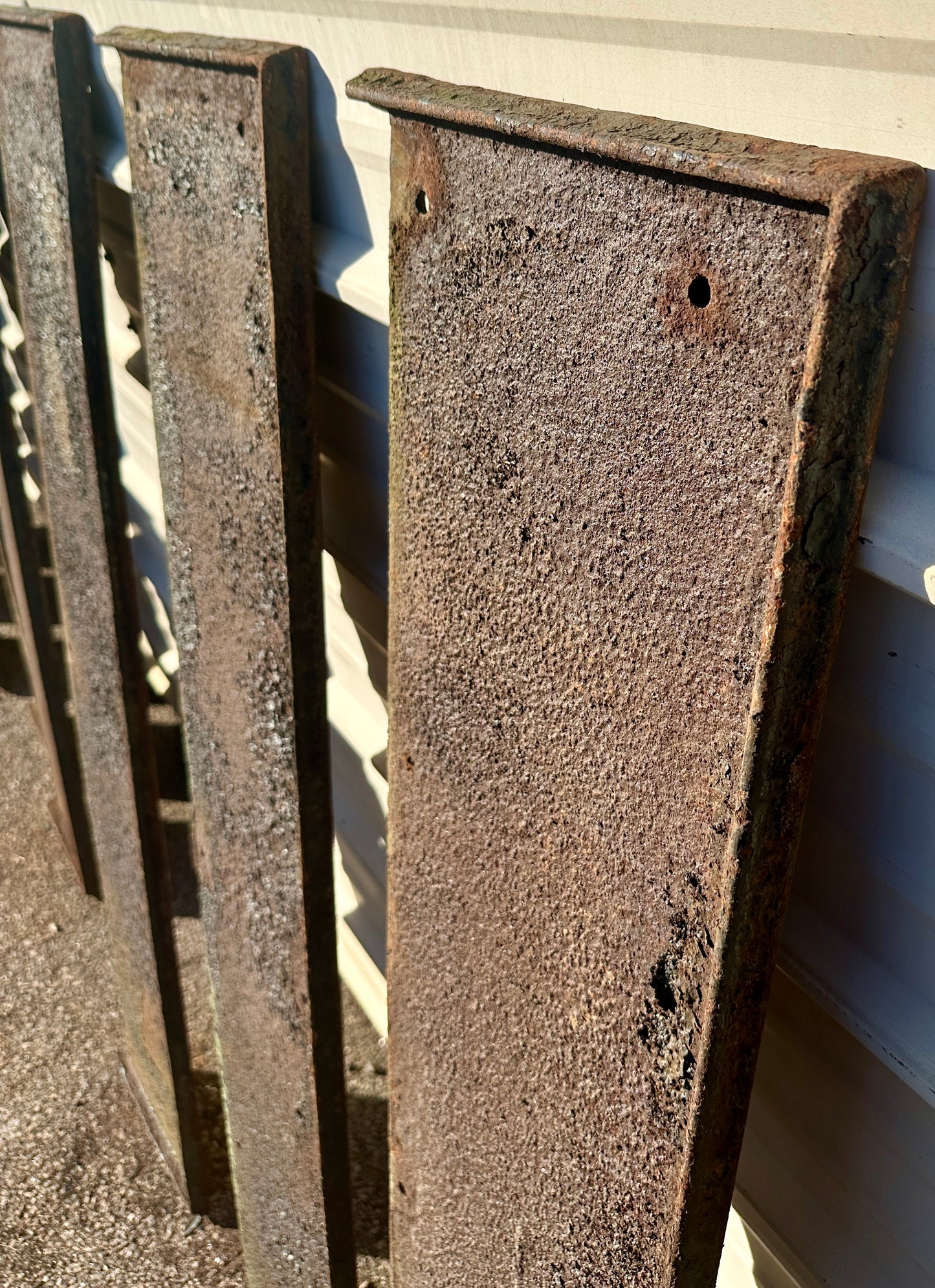 Set of 4 54" Long Cast Iron Stair Treads GA20614