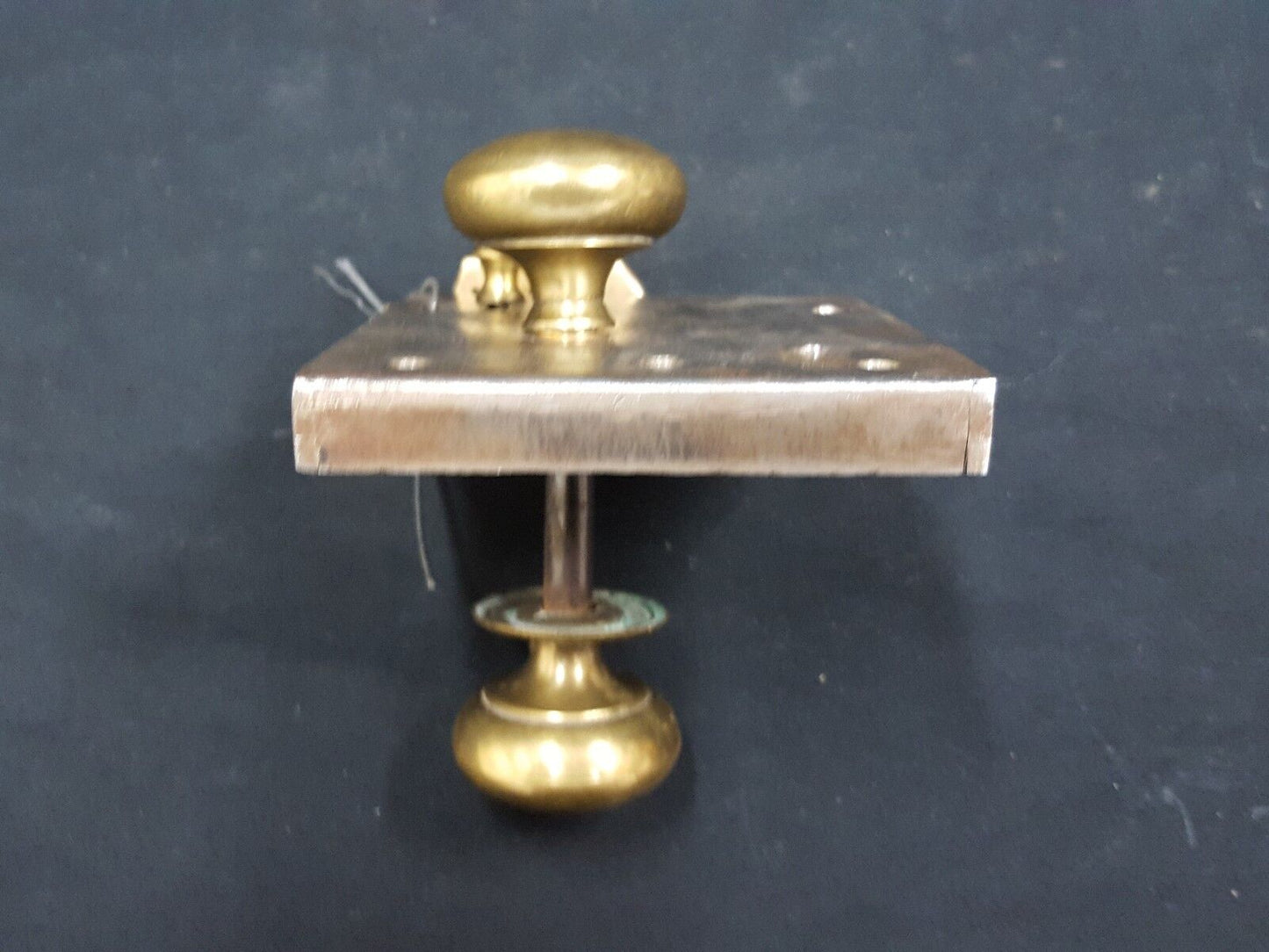 Antique Cast Iron and Brass Metal Lock
