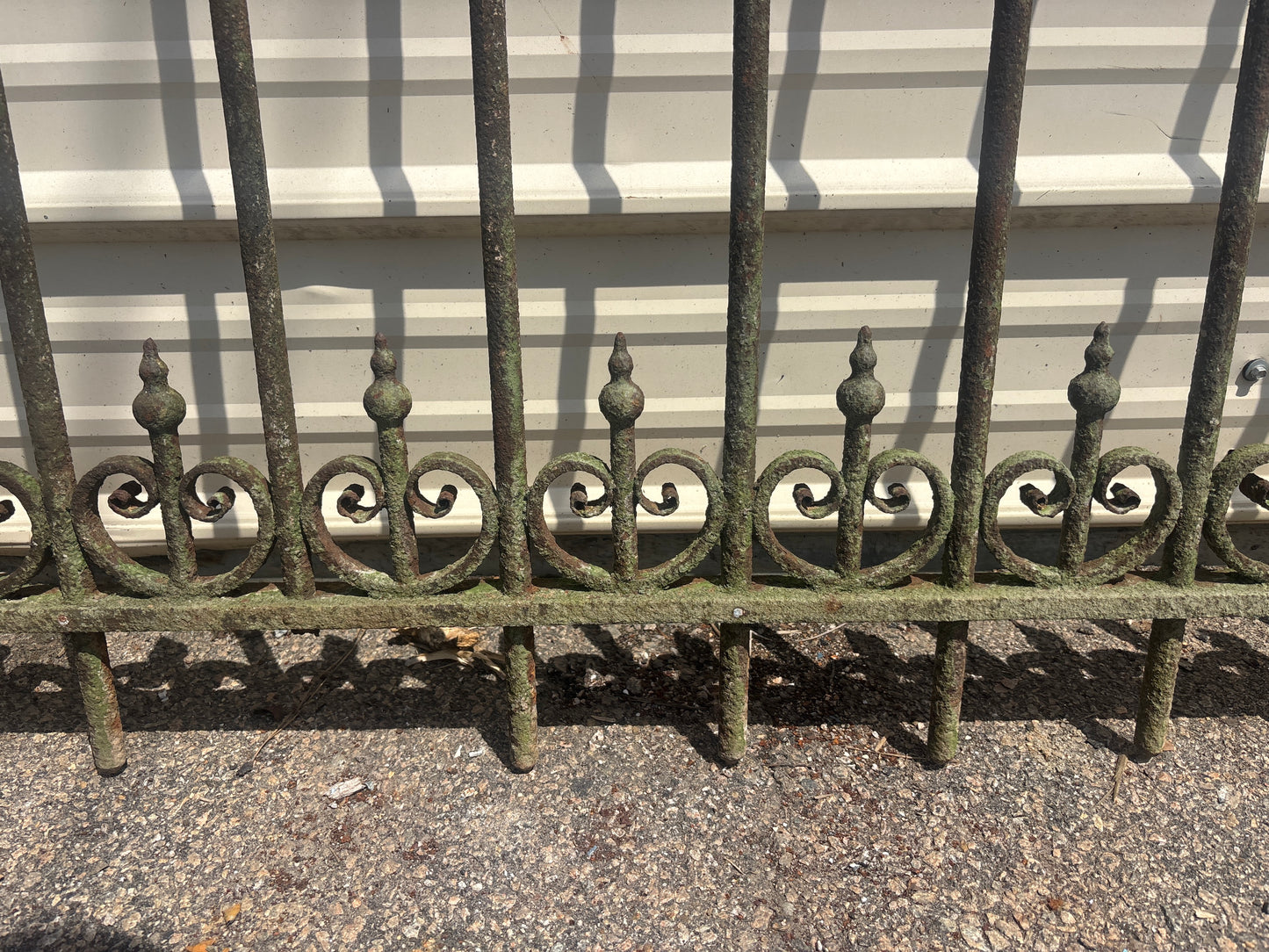 8 Foot Iron Fence Panel GA21318