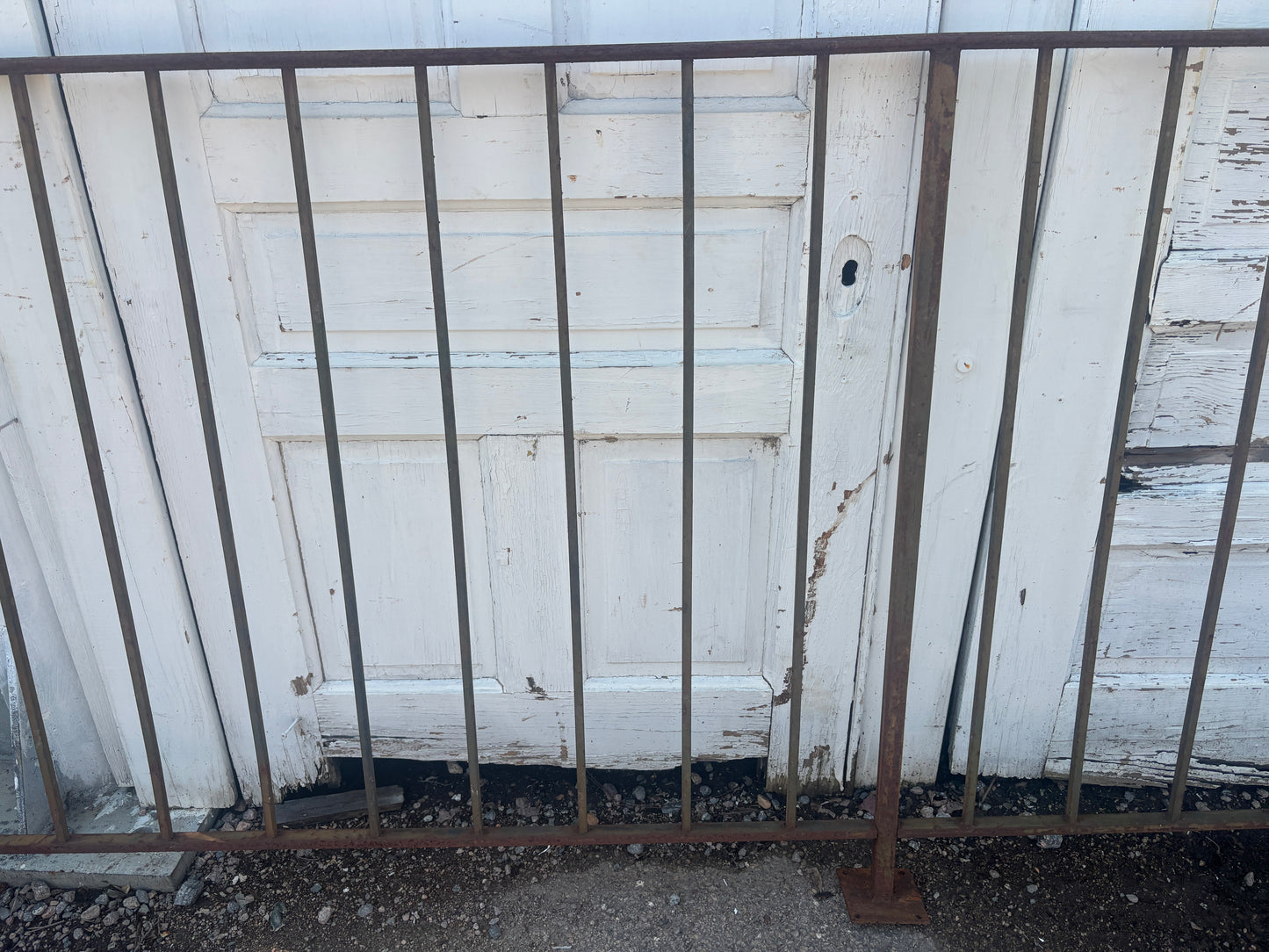 8.75 Feet of Iron Railing GA21305