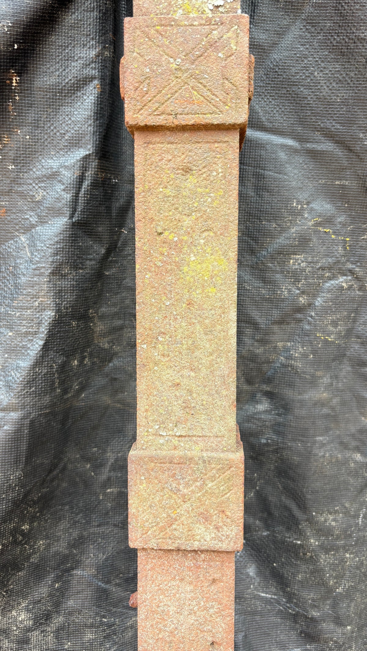 Cast Iron Newel Post GA21593