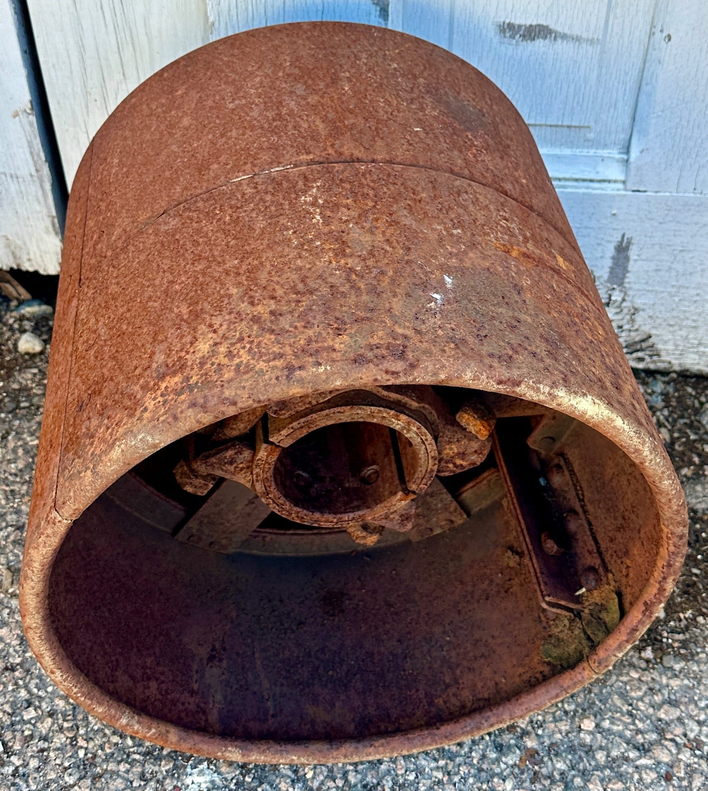 Antique Industrial Salvaged Cast Iron Wheel GA20900