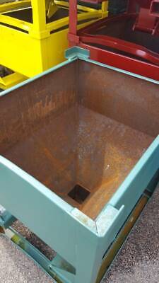 Large Industrial Painted Planter Bins