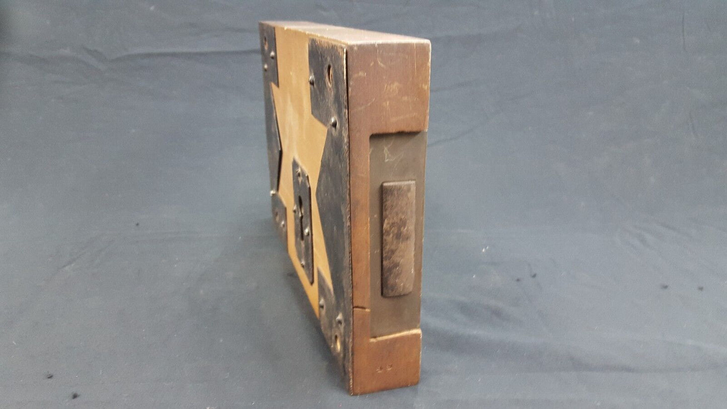Authentic Late 1700's Early 1800's Wood Lock