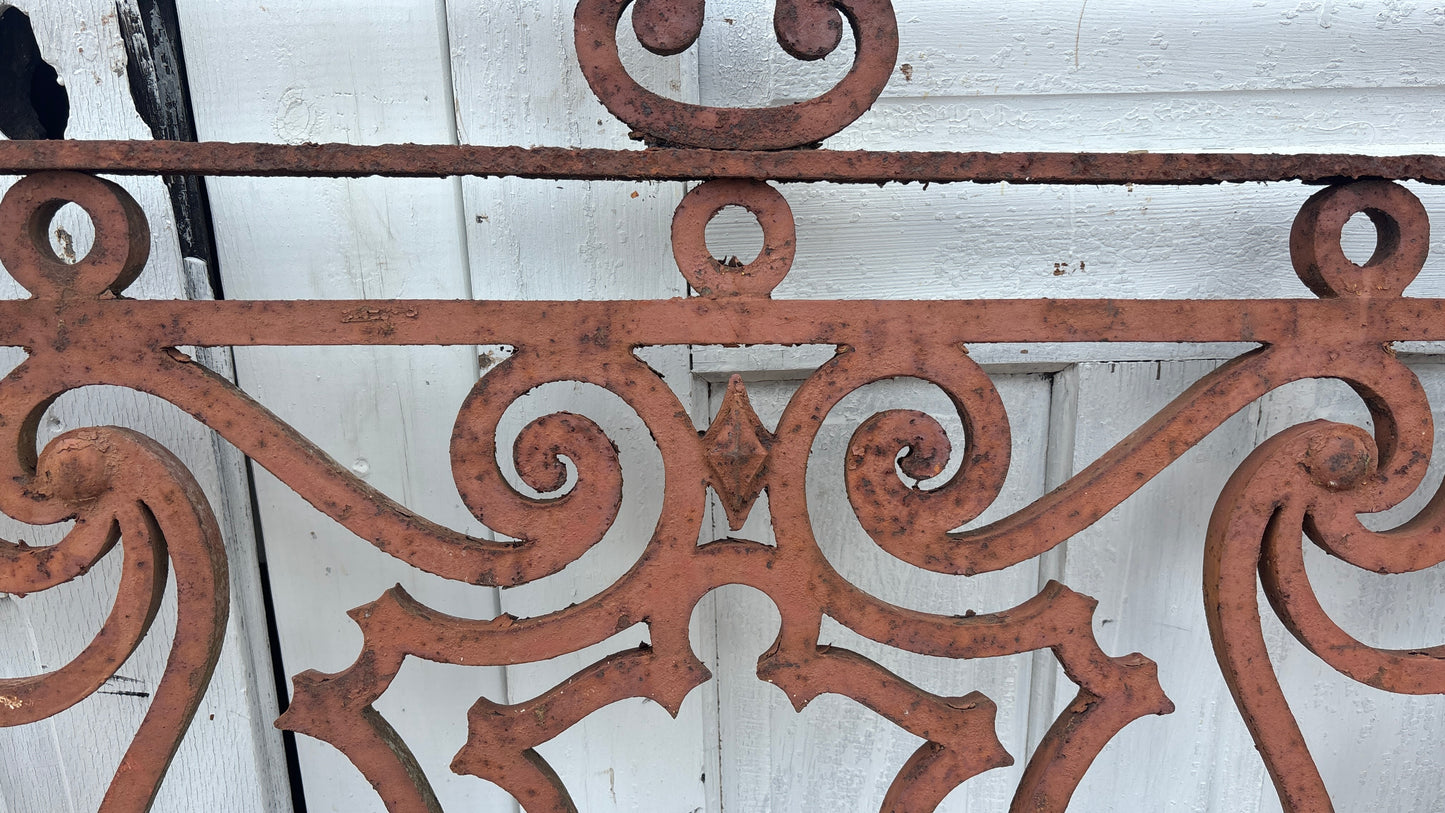 4 Foot Iron Fence Panel GA21294