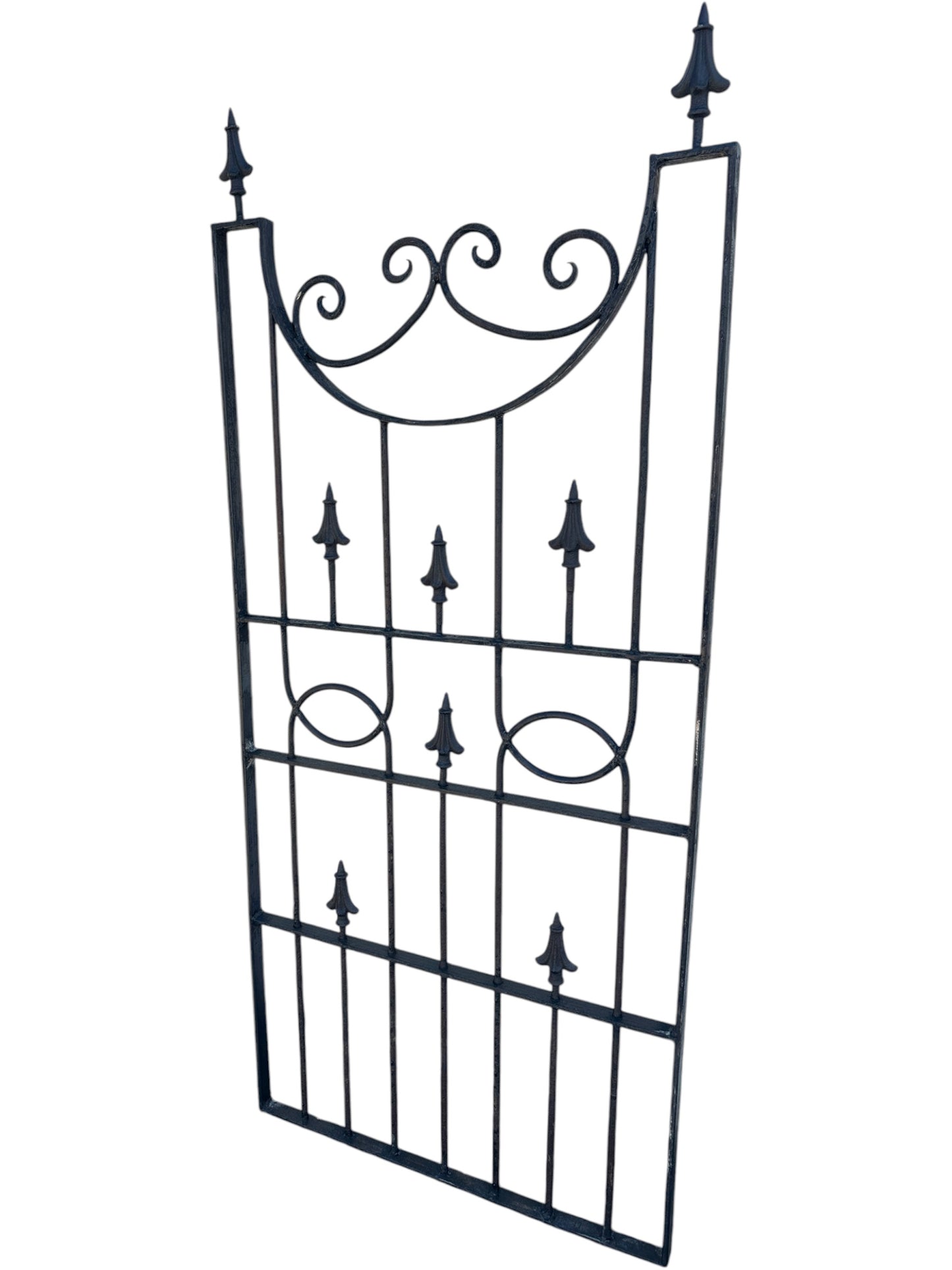 Custom Made Antique Wrought Iron Garden Gate GA20989
