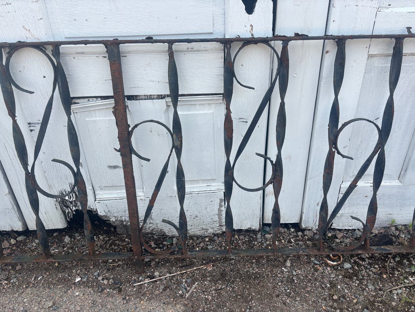 8.75 Foot Iron Fence Panel GA21322