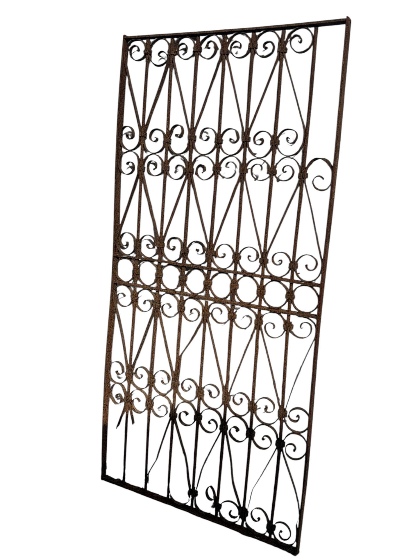 Antique Wrought Iron 64" Tall Gate GA20663