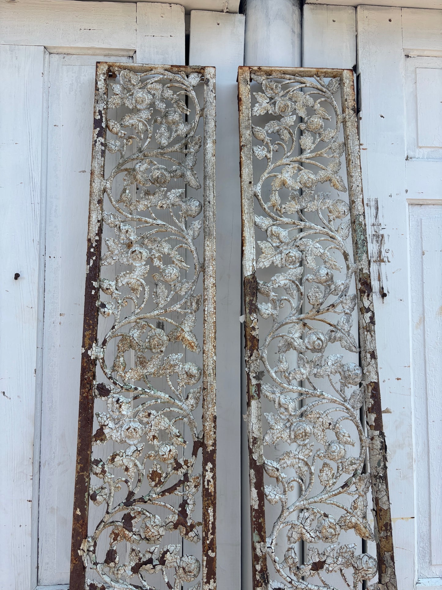 Floral Cast Iron Porch Posts GA21250