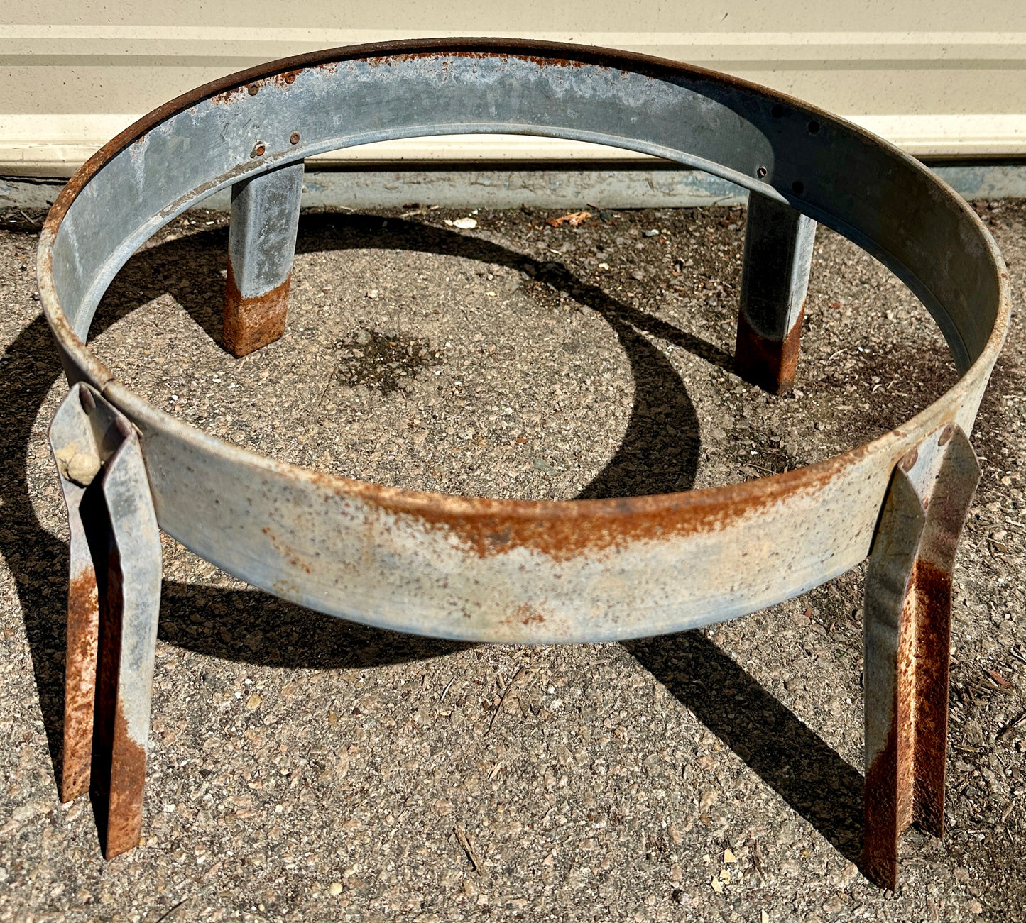 Antique Cast Iron Cauldron w/ Stand GA20890