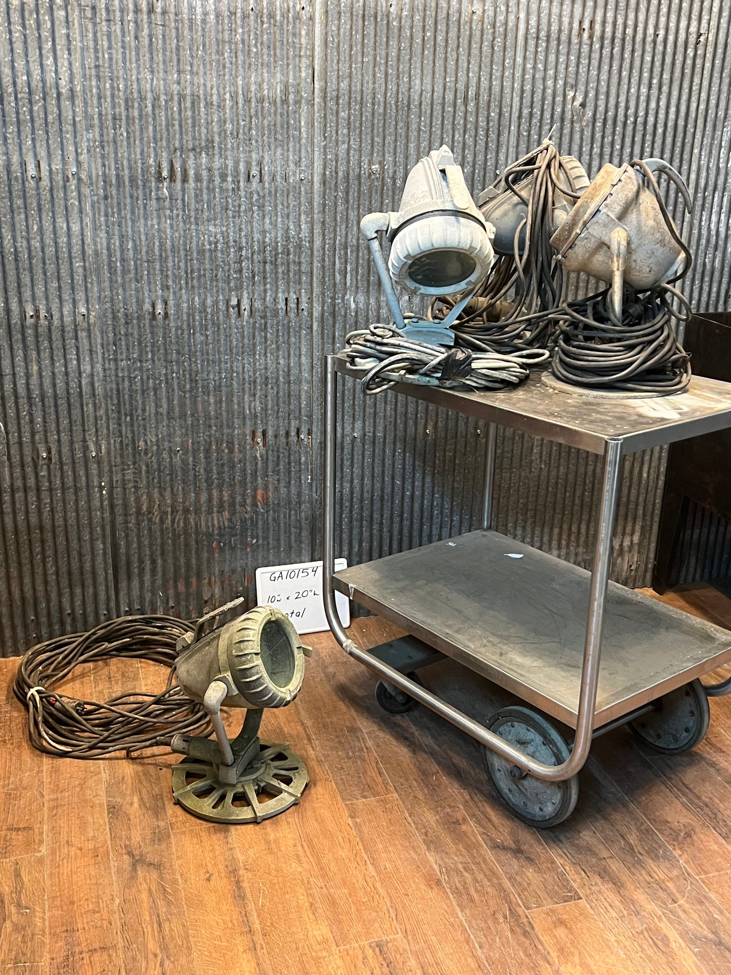 Vintage Industrial EXPLOSION PROOF Lighting (4 Total) GA10154