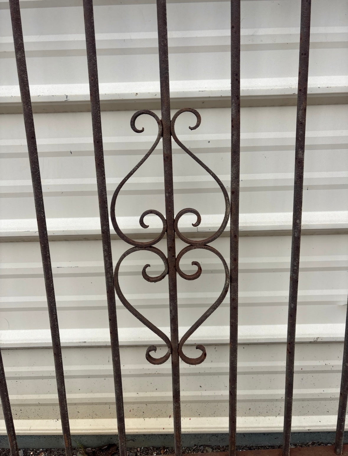 3 Feet Iron Picket Fence Panel GA21287