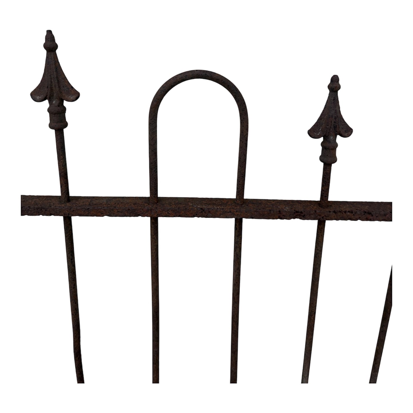 4 Ft of Antique Wrought Iron Hairpin Fencing GA21135