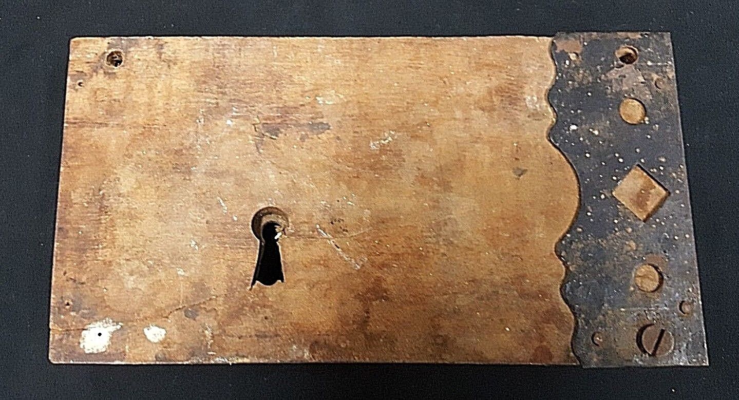 Authentic Late 1700's Early 1800's Wood Rim Lock