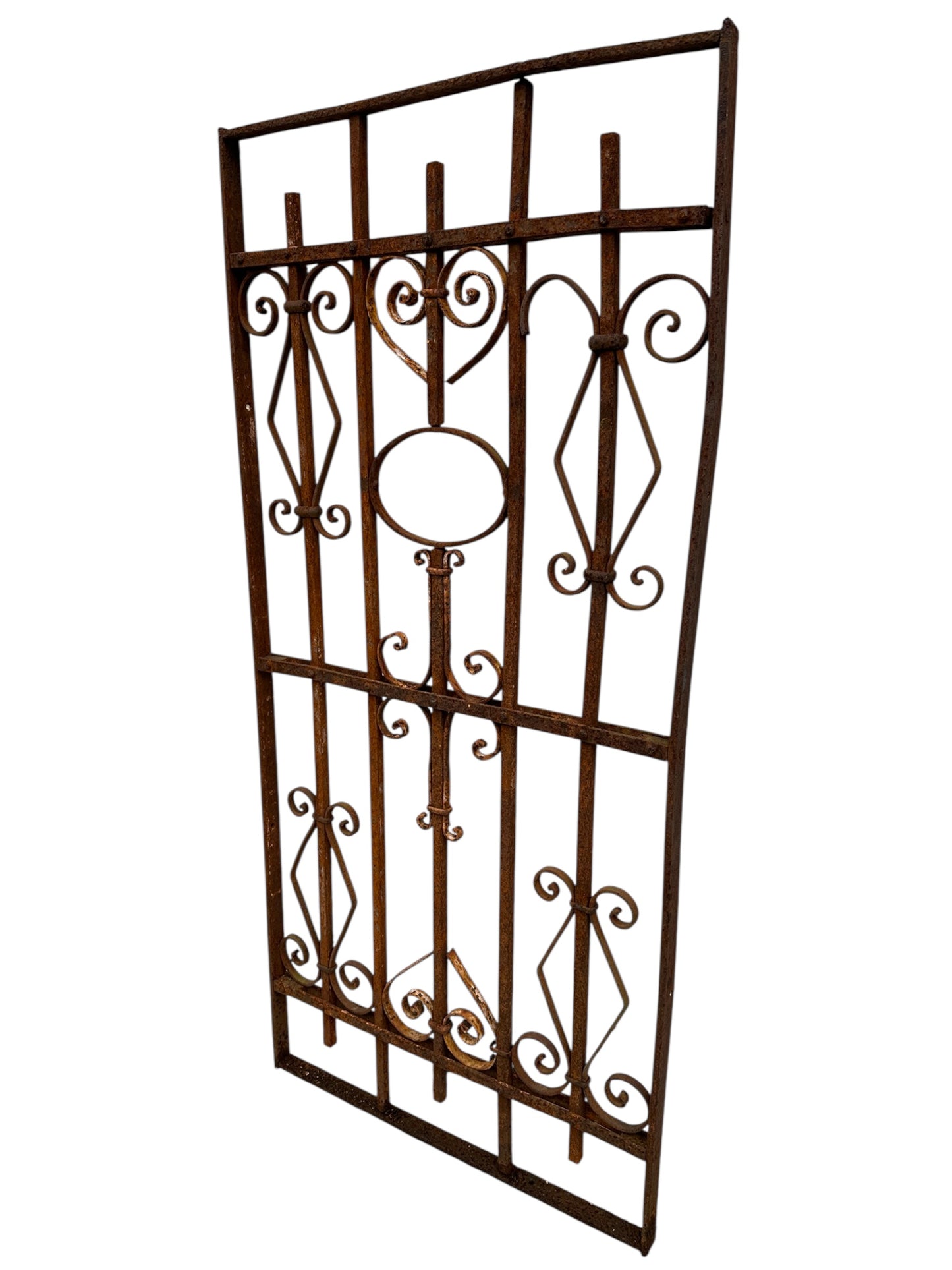 Antique Wrought Iron 55"+ Tall Gate GA20744