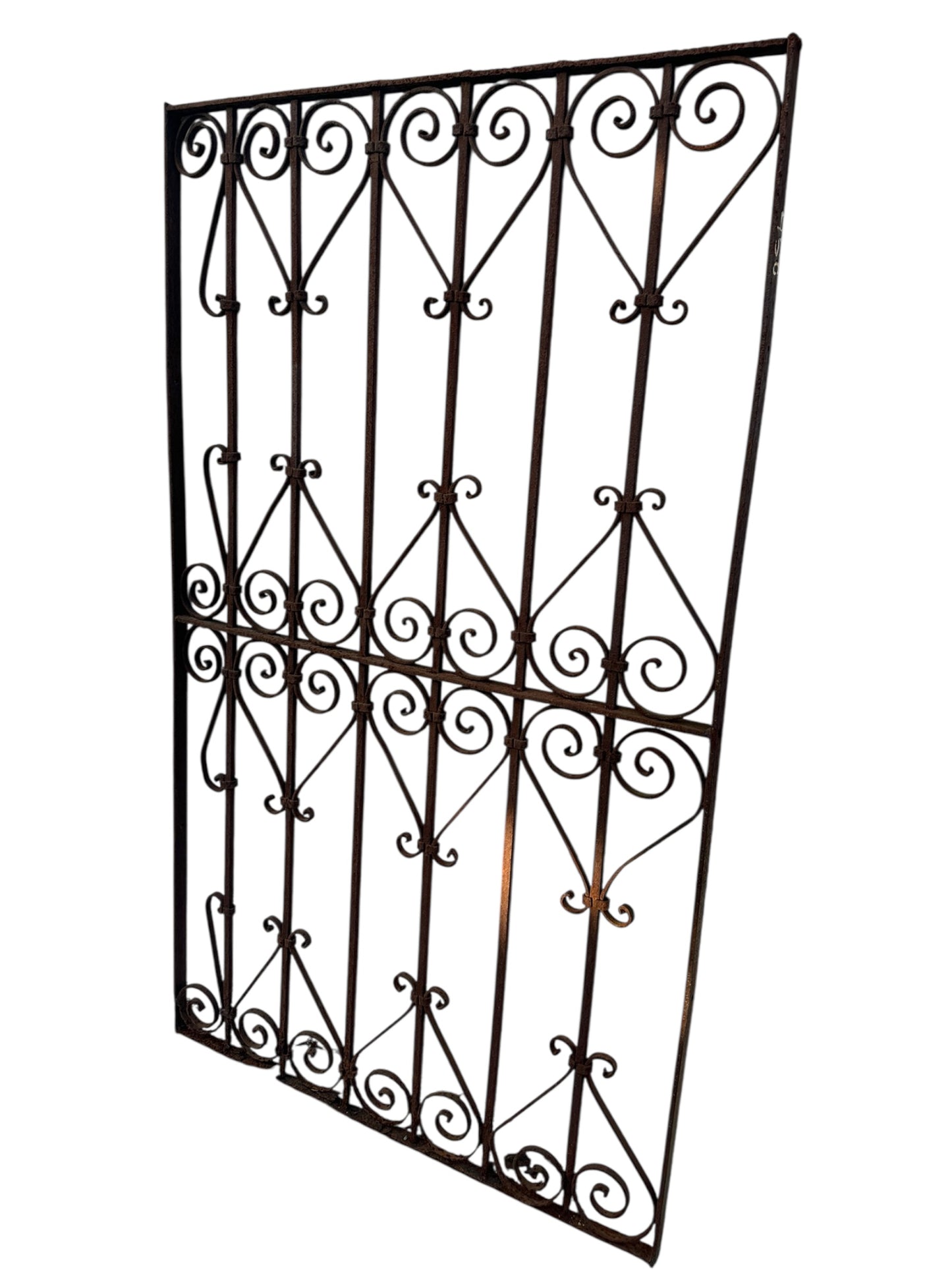 Antique Wrought Iron 59" Tall Gate GA20645
