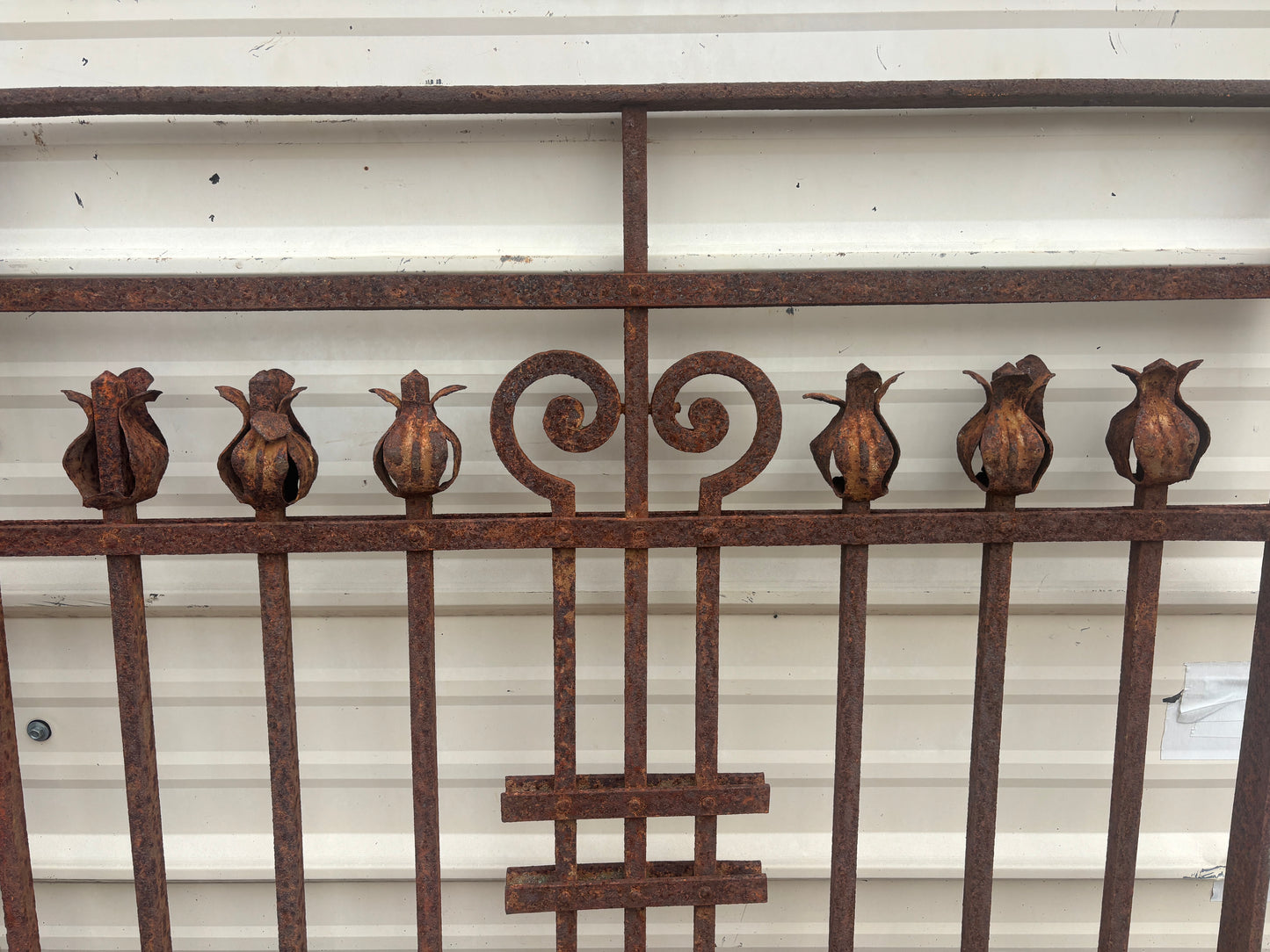 7 Feet Iron Fence Panel GA21389