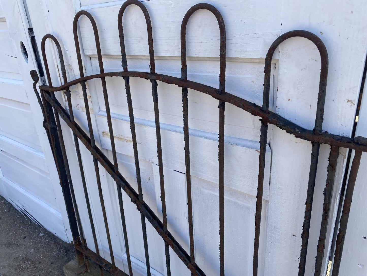 Antique Iron Gate GS20248- 34 1/4" wide x 38 1/2" tall