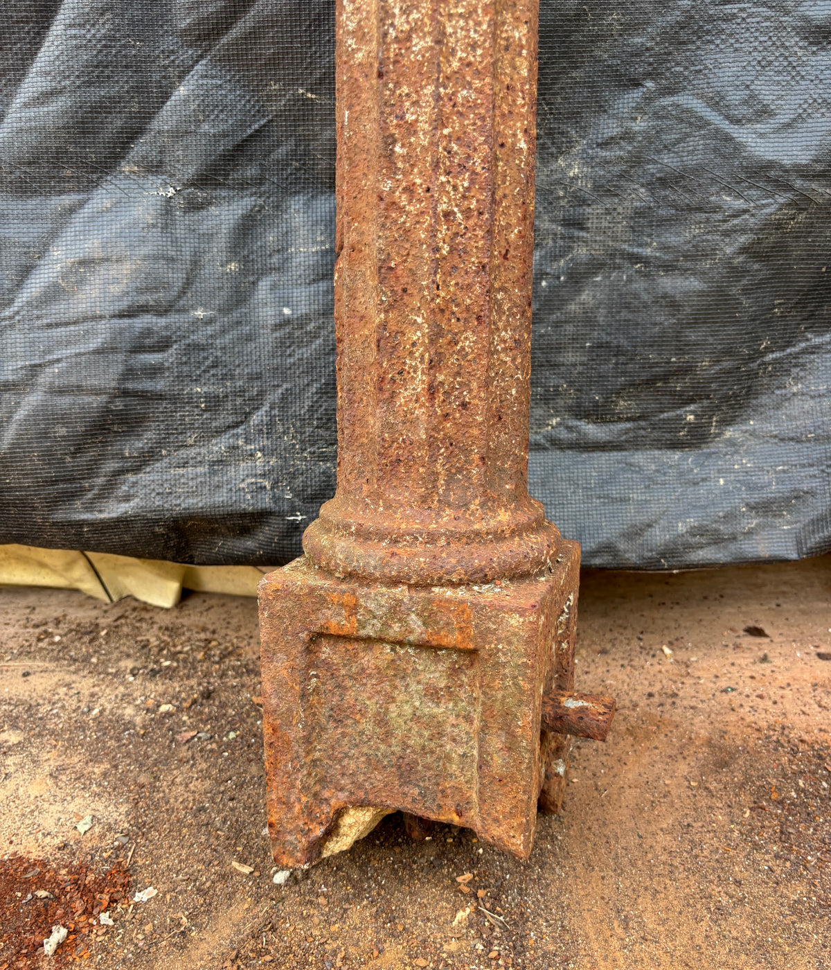 Cast Iron Newel Post GA21604