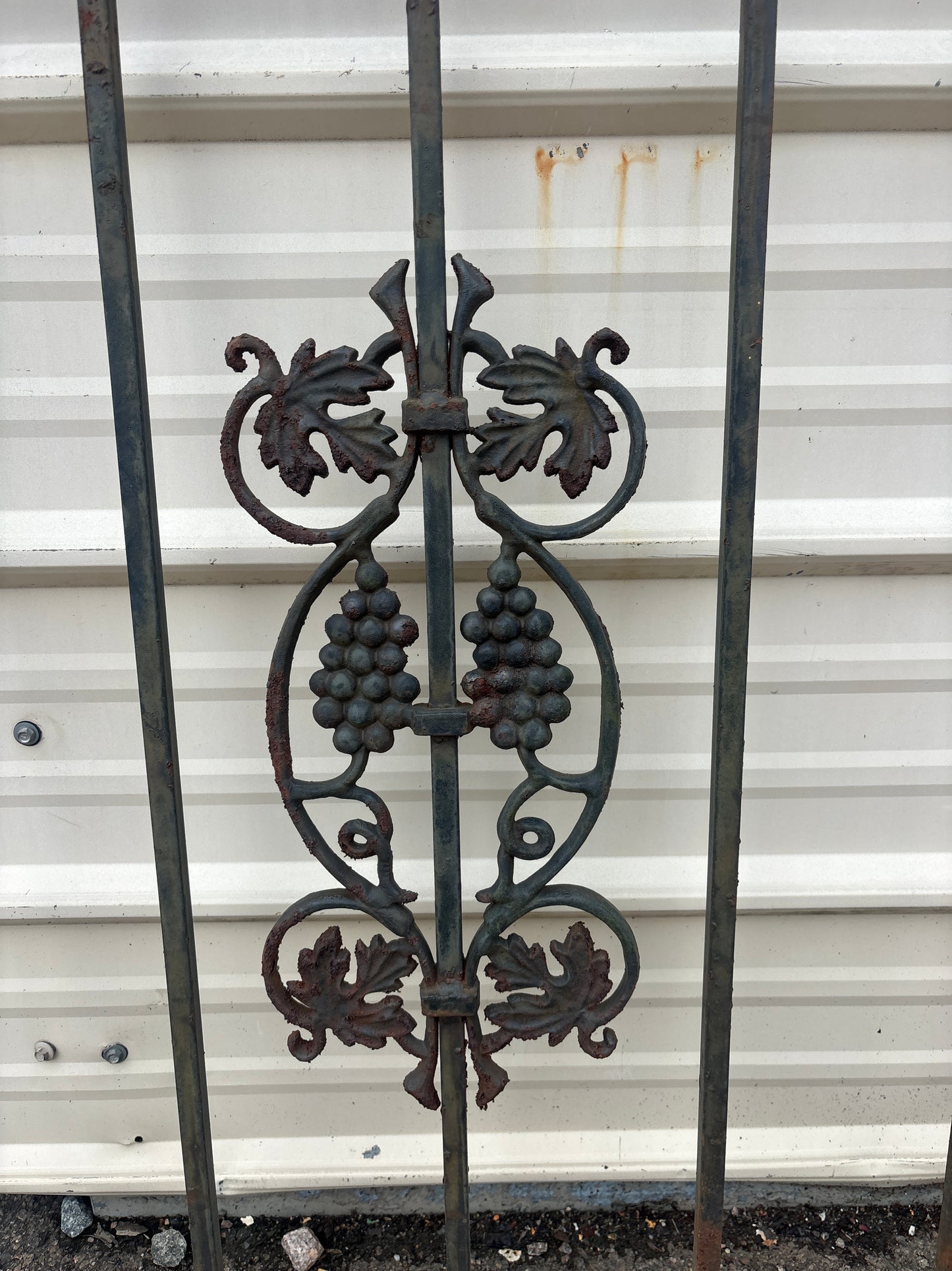 3 Foot Decorative Wrought Iron Fence Panel GA21283