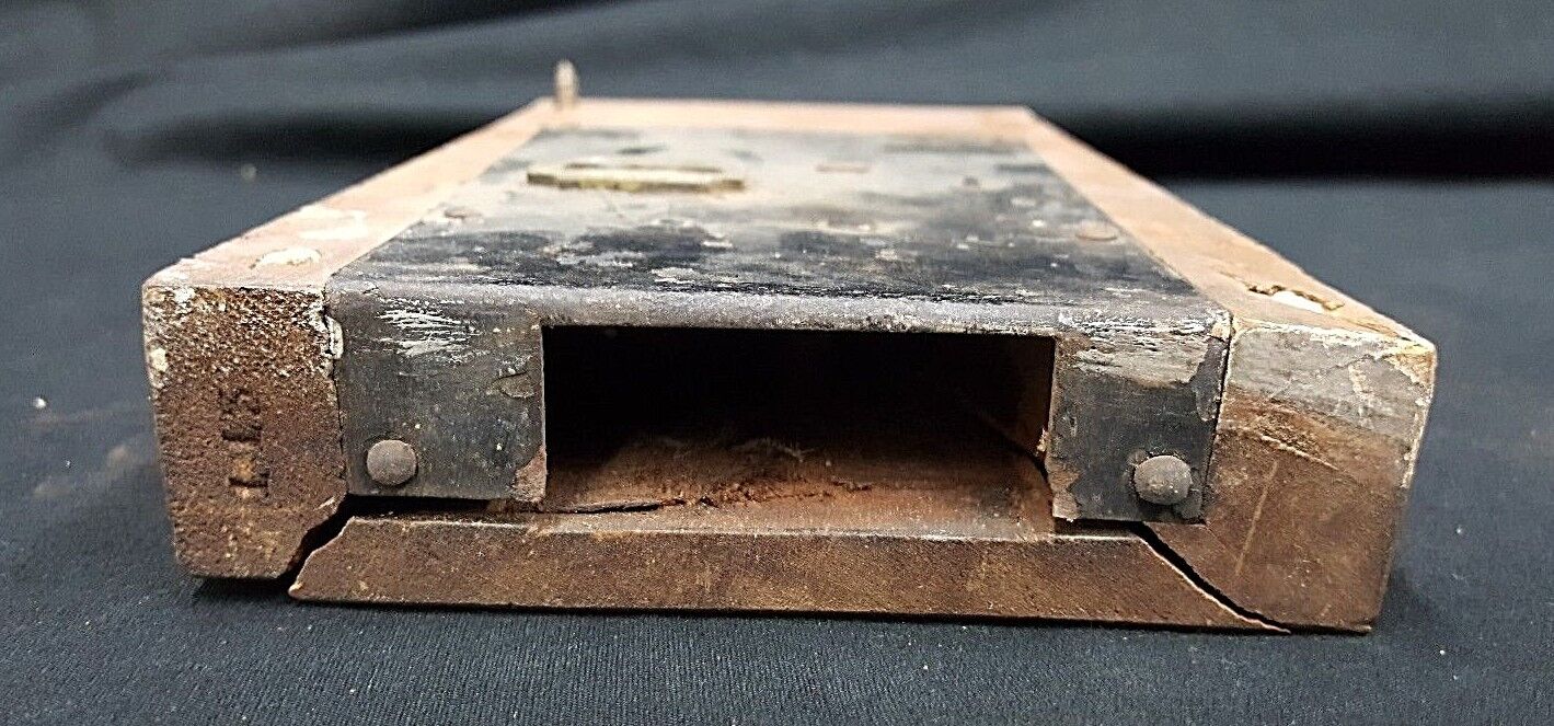 Authentic Late 1700's Early 1800's Wood Rim Lock