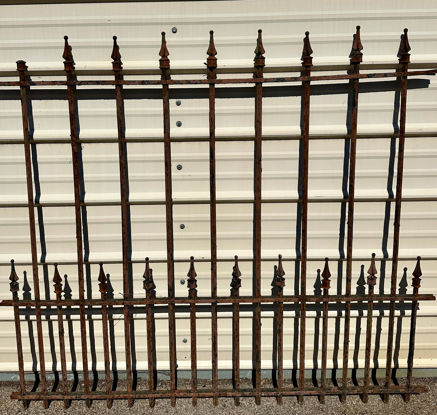 61 Feet of Antique Wrought Iron Fencing GA20787