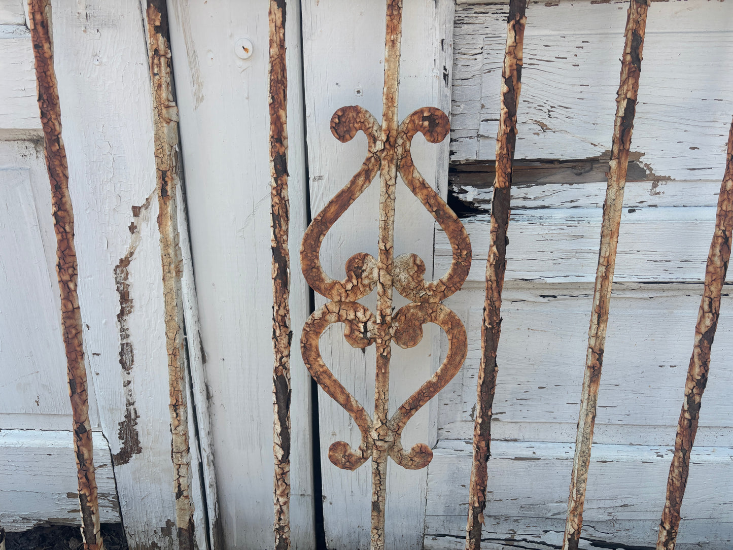 4 Foot Wrought Iron Fence Panel GA21254