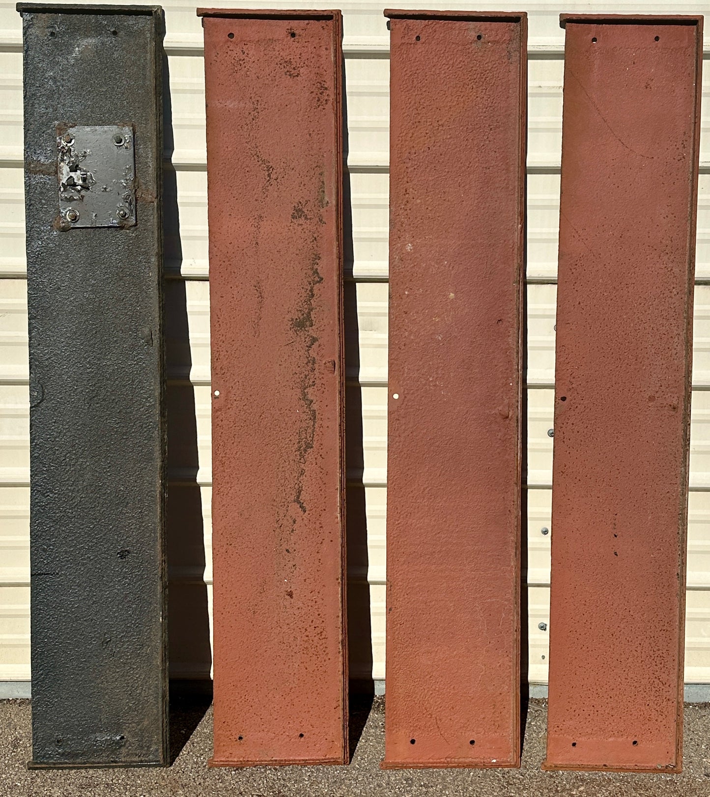 Set of 4 60" Long Cast Iron Stair Treads GA20606