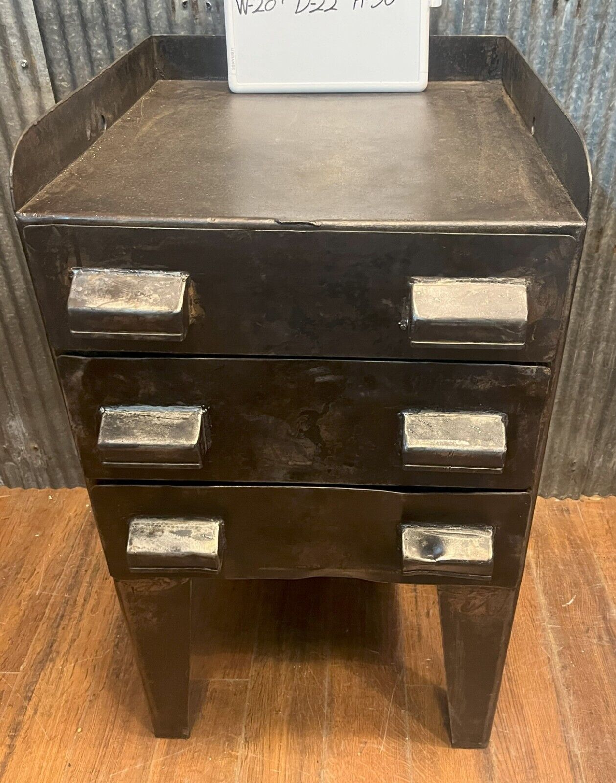 Early 1900s Steel Machinist Tool Cabinet GA10103