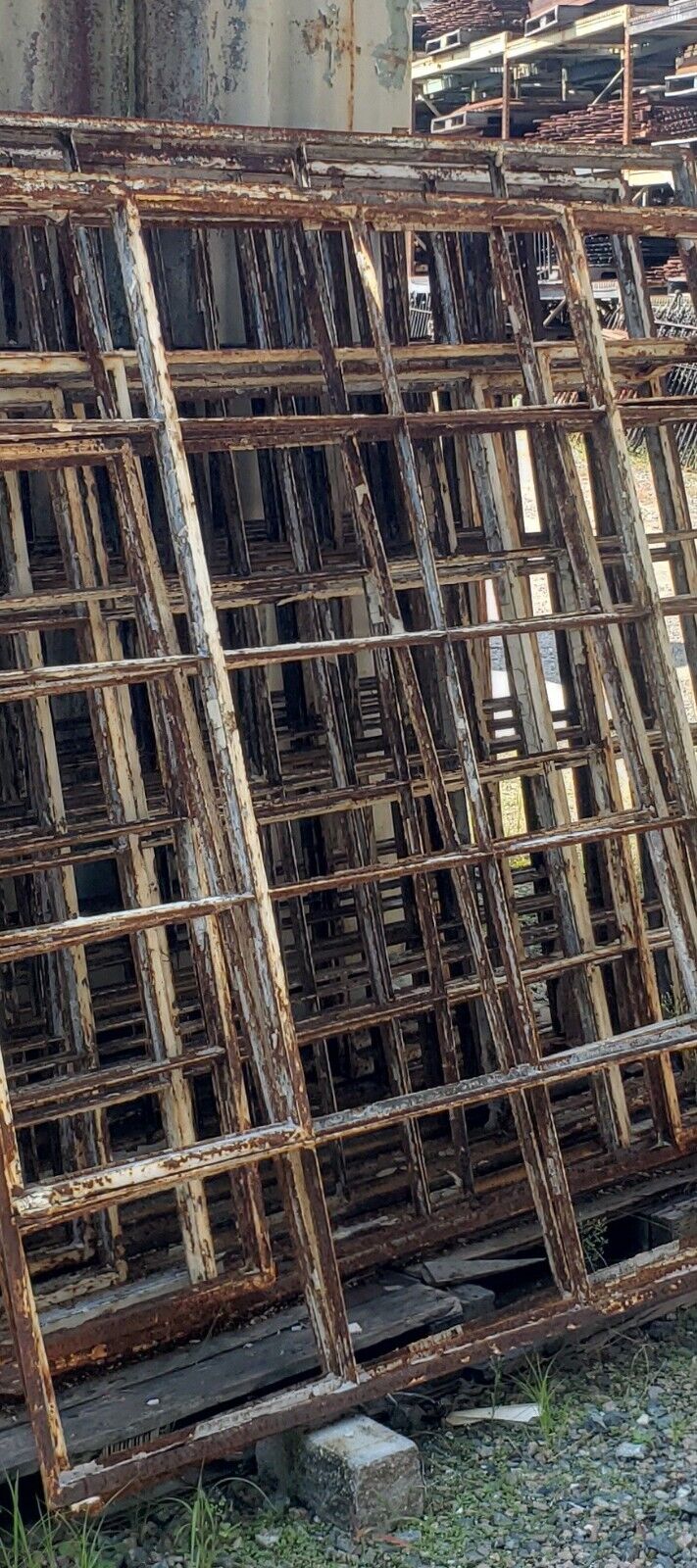 20 Pane Steel Casement Window Frames 69" x 63" GS00057