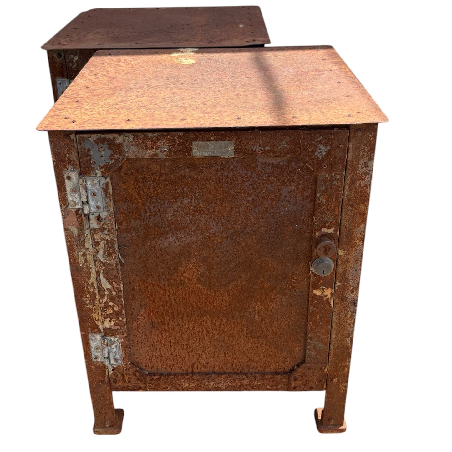 Set of 2 Custom Made Factory Tool Cabinets GA21109