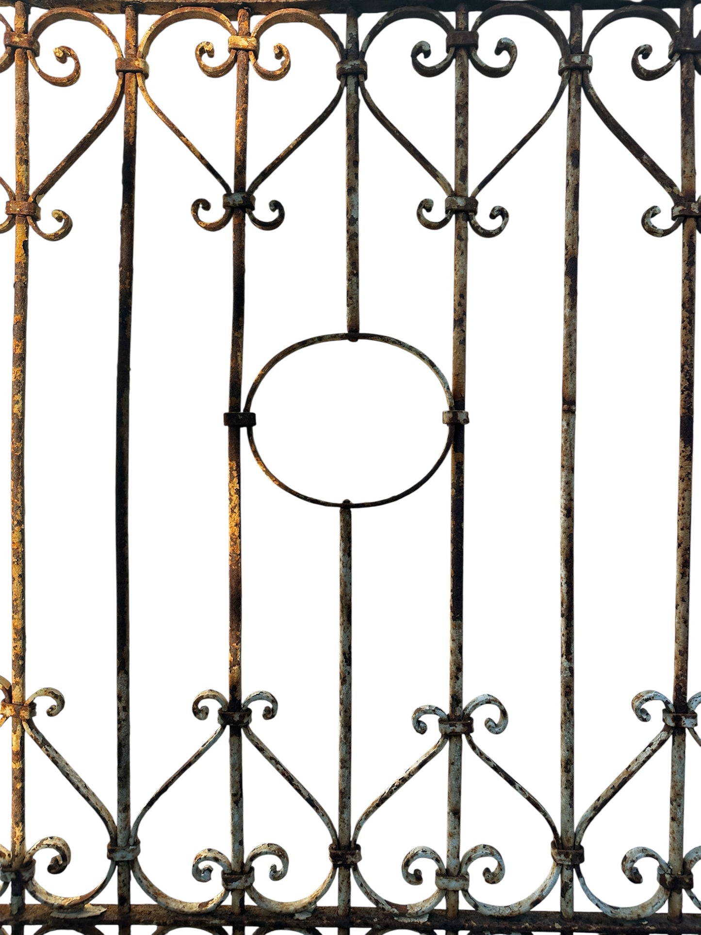 Antique Iron 74"+ Tall Gate GA20777