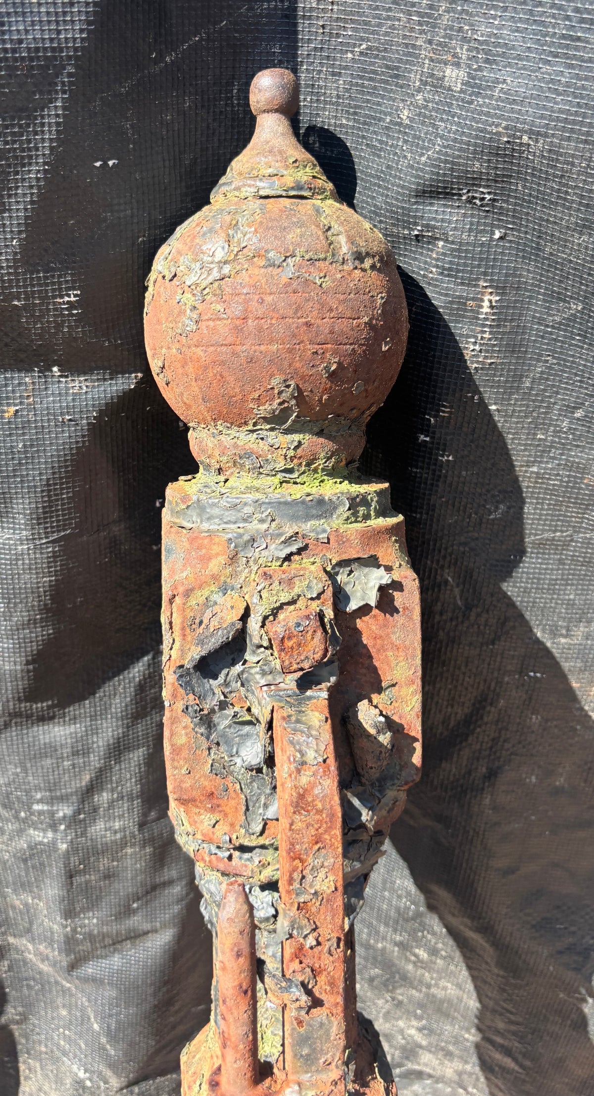 Cast Iron Newel Post GA21625
