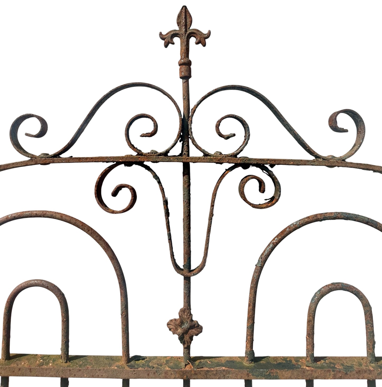 Stewart Iron Works Wrought Iron Garden Gate - 35" W x 46" T - GA20968
