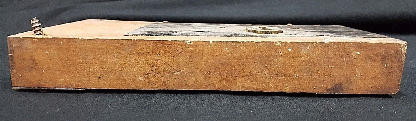 Authentic Late 1700's Early 1800's Wood Rim Lock