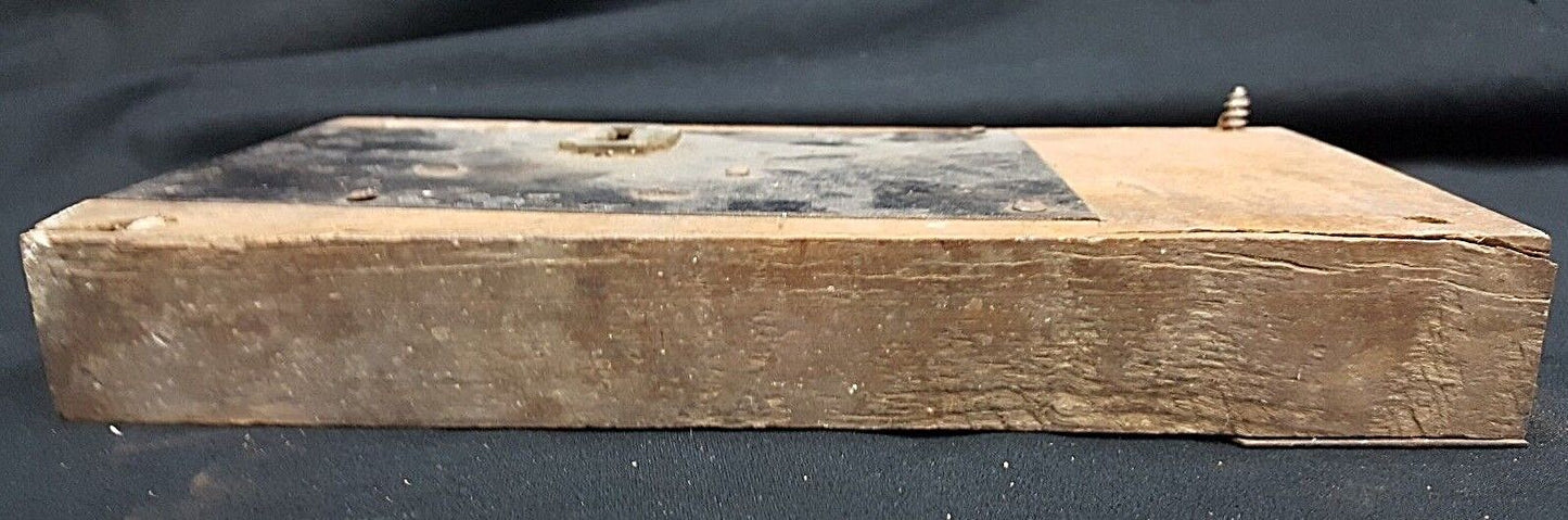 Authentic Late 1700's Early 1800's Wood Rim Lock