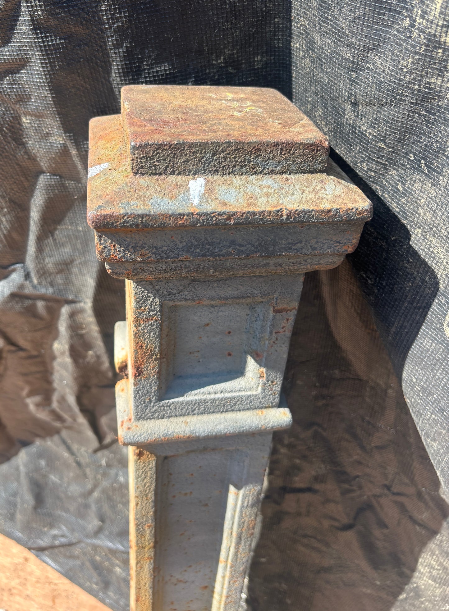 Cast Iron Newel Post GA21552