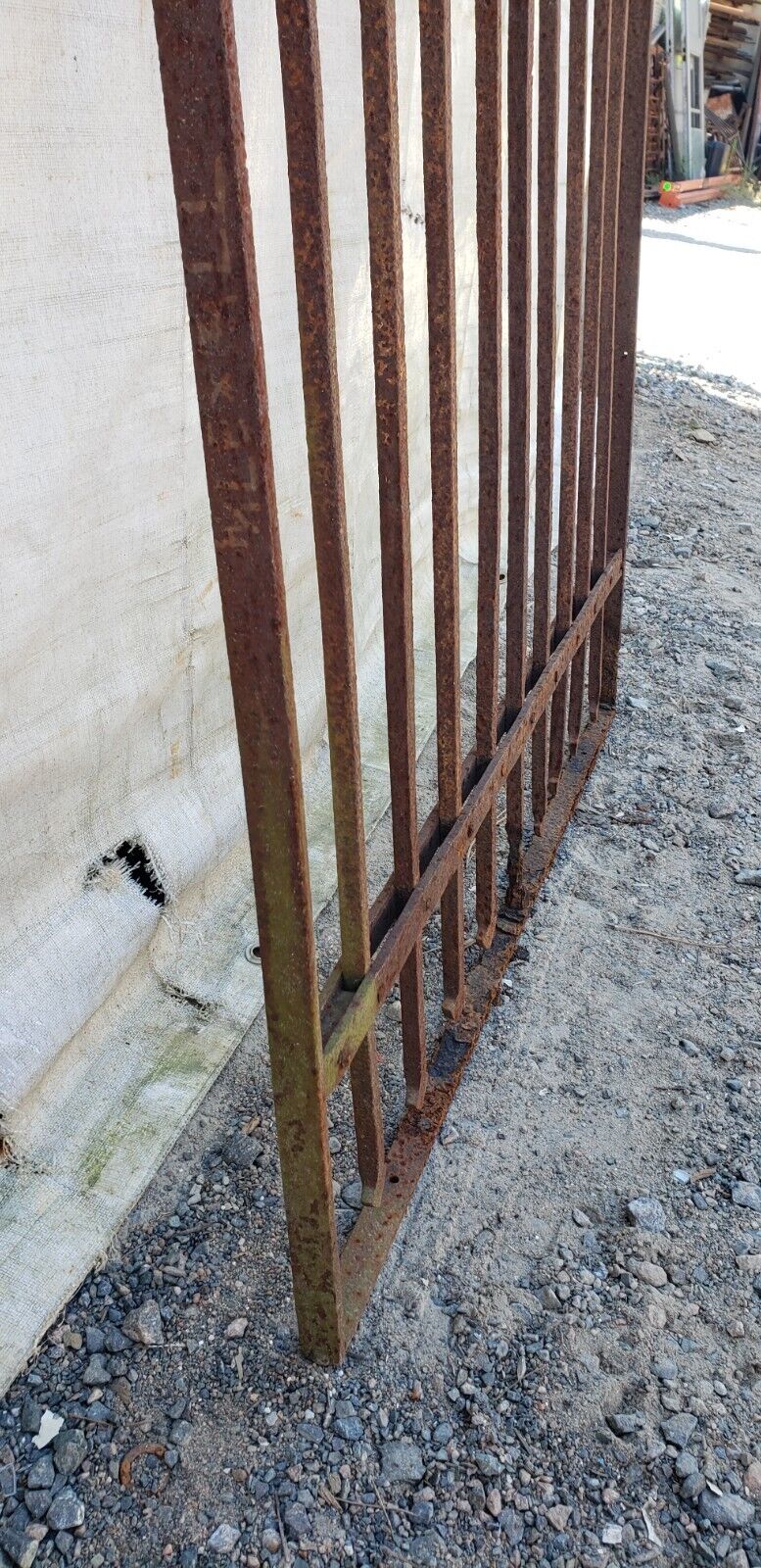 Unique Wrought Iron Gate Panel 77 3/4" Tall by 37" Wide GA9441