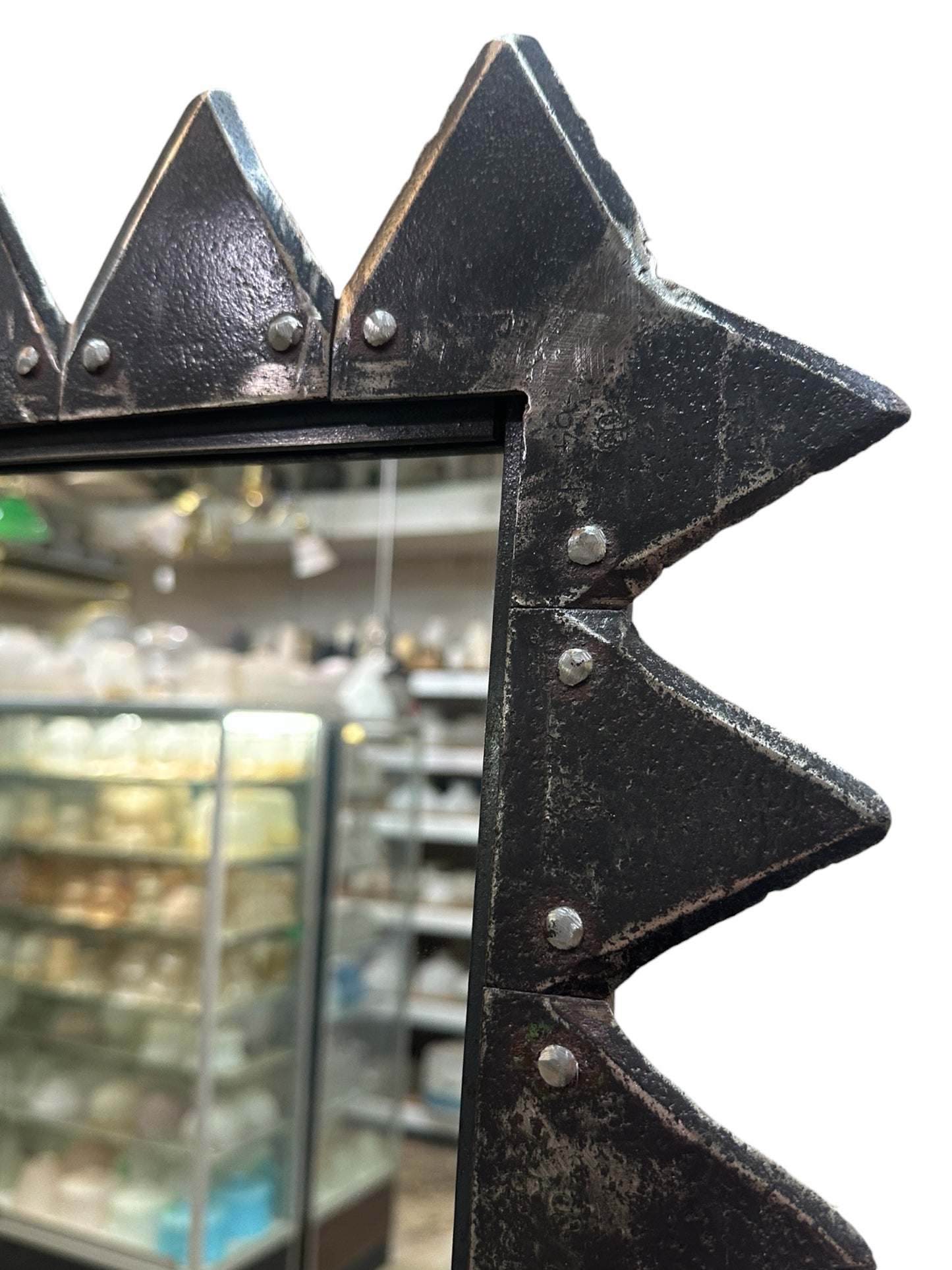 Repurposed Farm Equipment Steel Blade Custom-Made Mirror GA20997