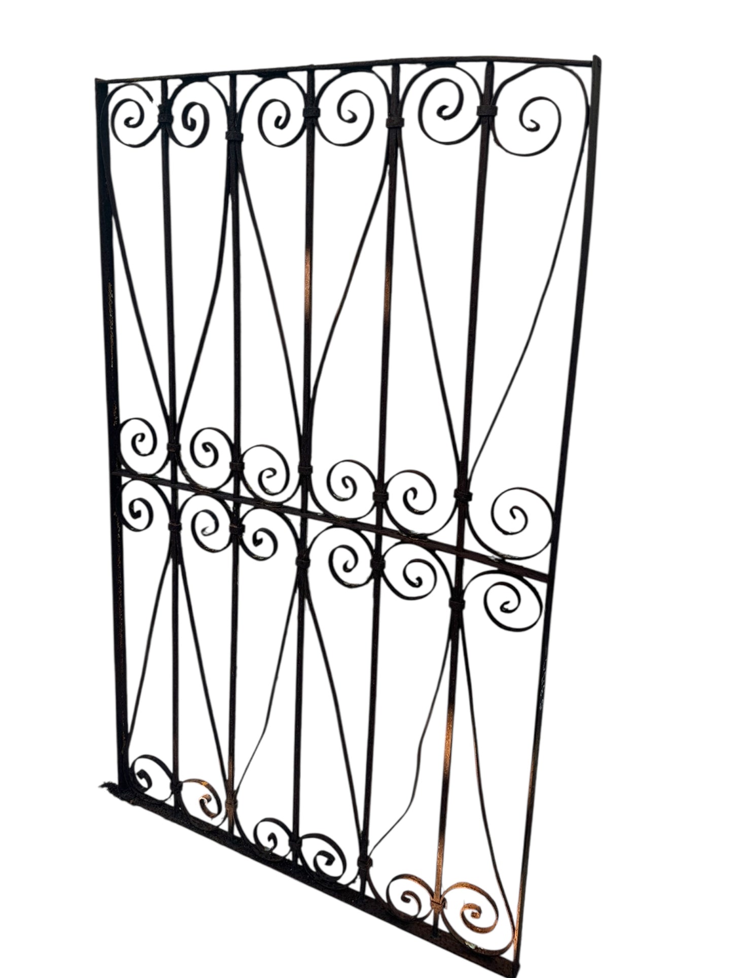 Antique Wrought Iron 55" Tall Gate GA20638