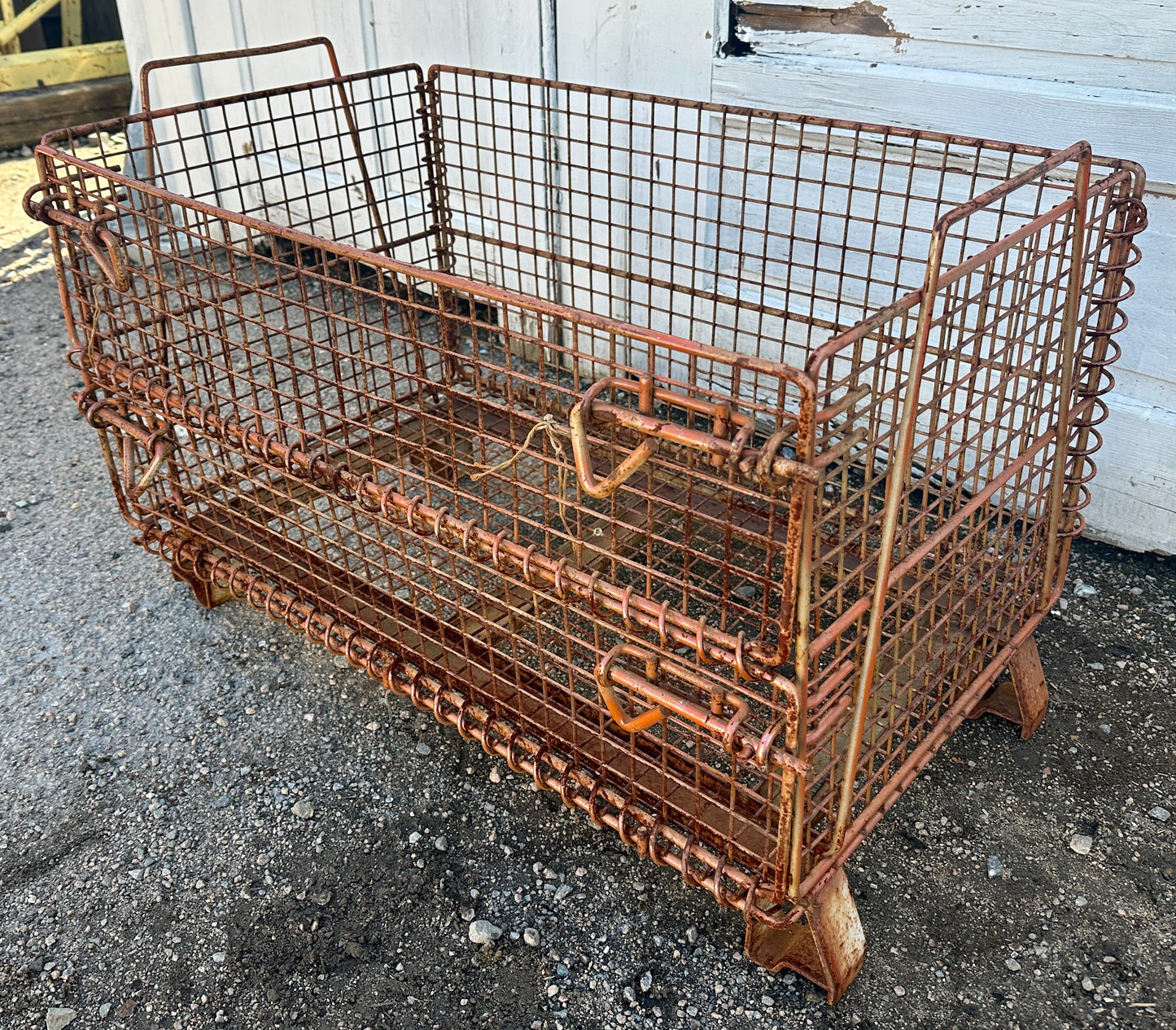 Industrial Steel Wire Bins - 10 Available - GA20901