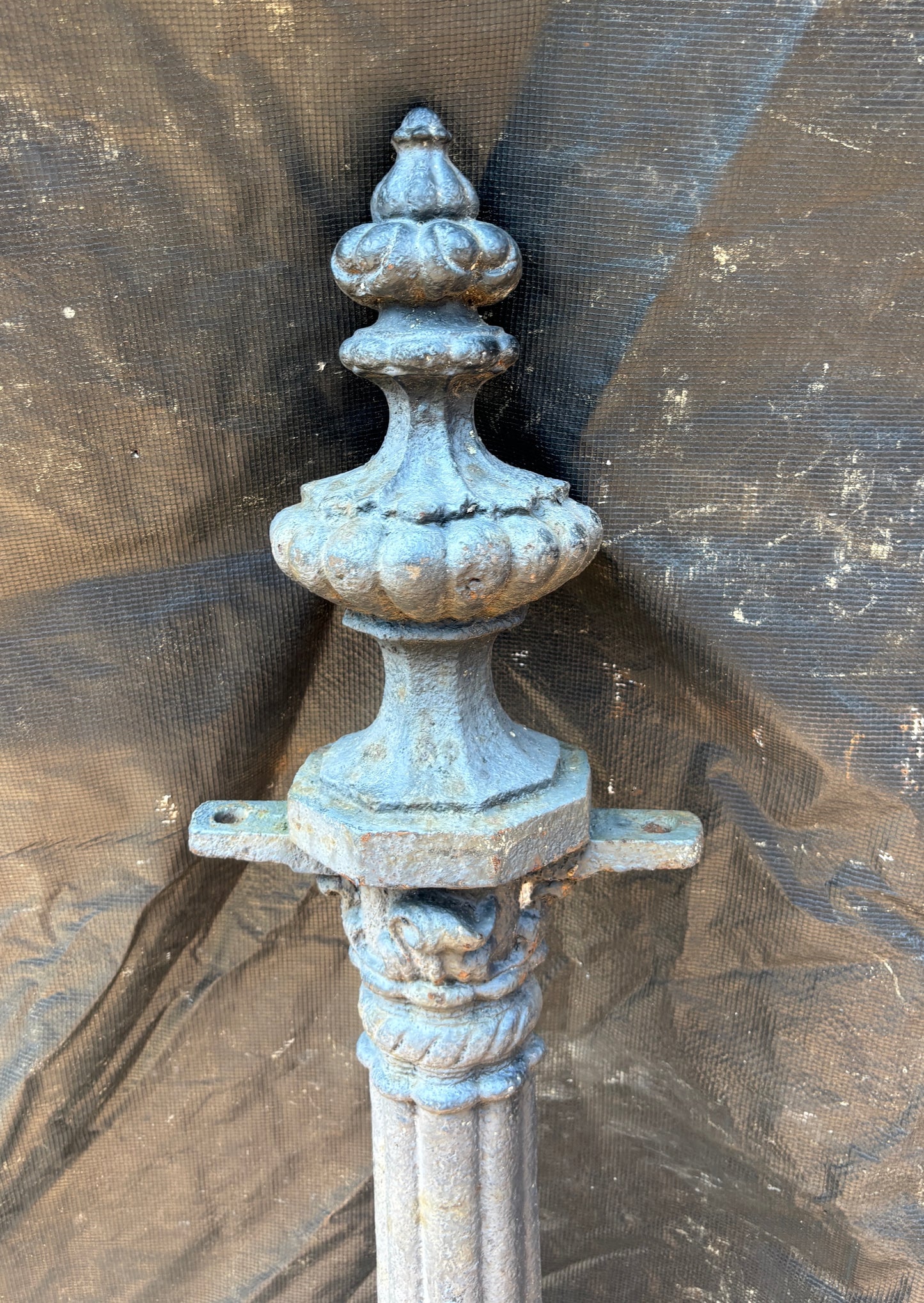 Cast Iron Newel Post GA21560