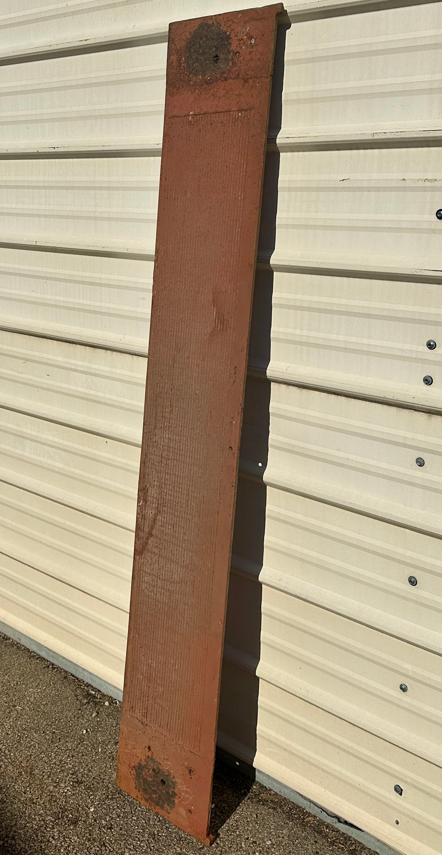 Single 66" Long Cast Iron Stair Tread GA20617