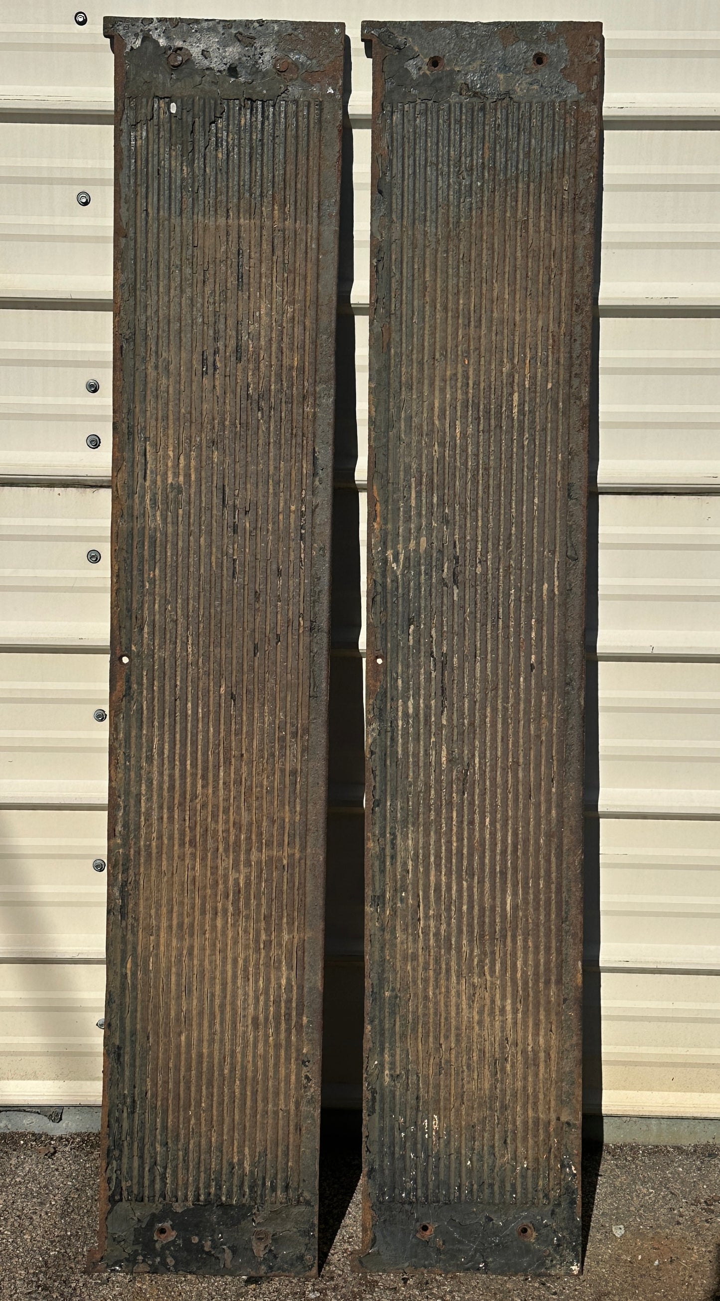 Pair of 61" Long Cast Iron Treads GA20608