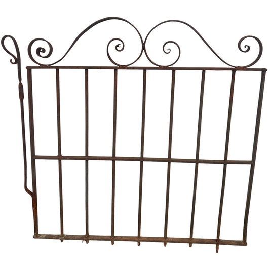Antique Wrought Iron Gate GA21131