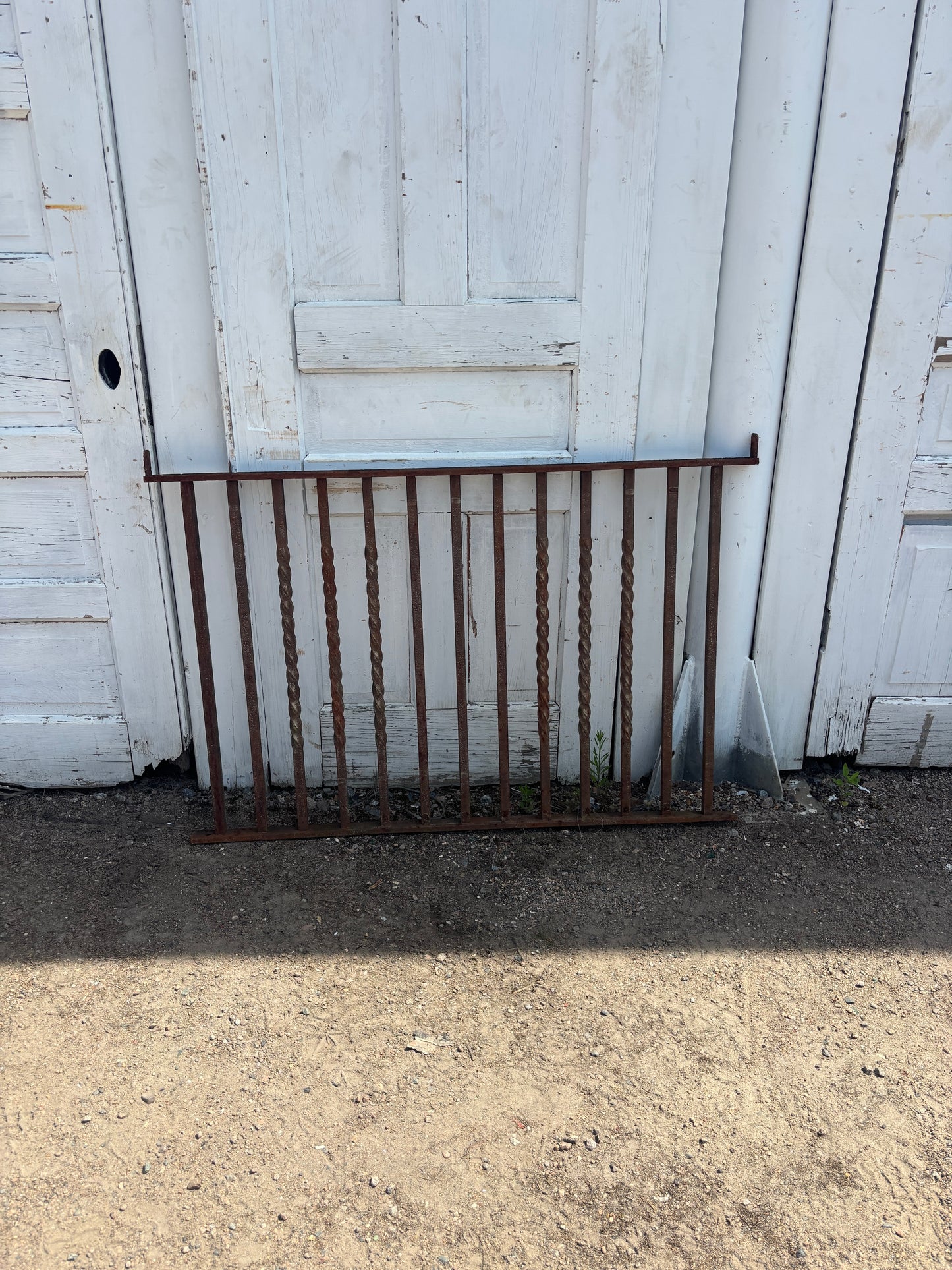 46.5 Feet of Wrought Iron Railings GA21233