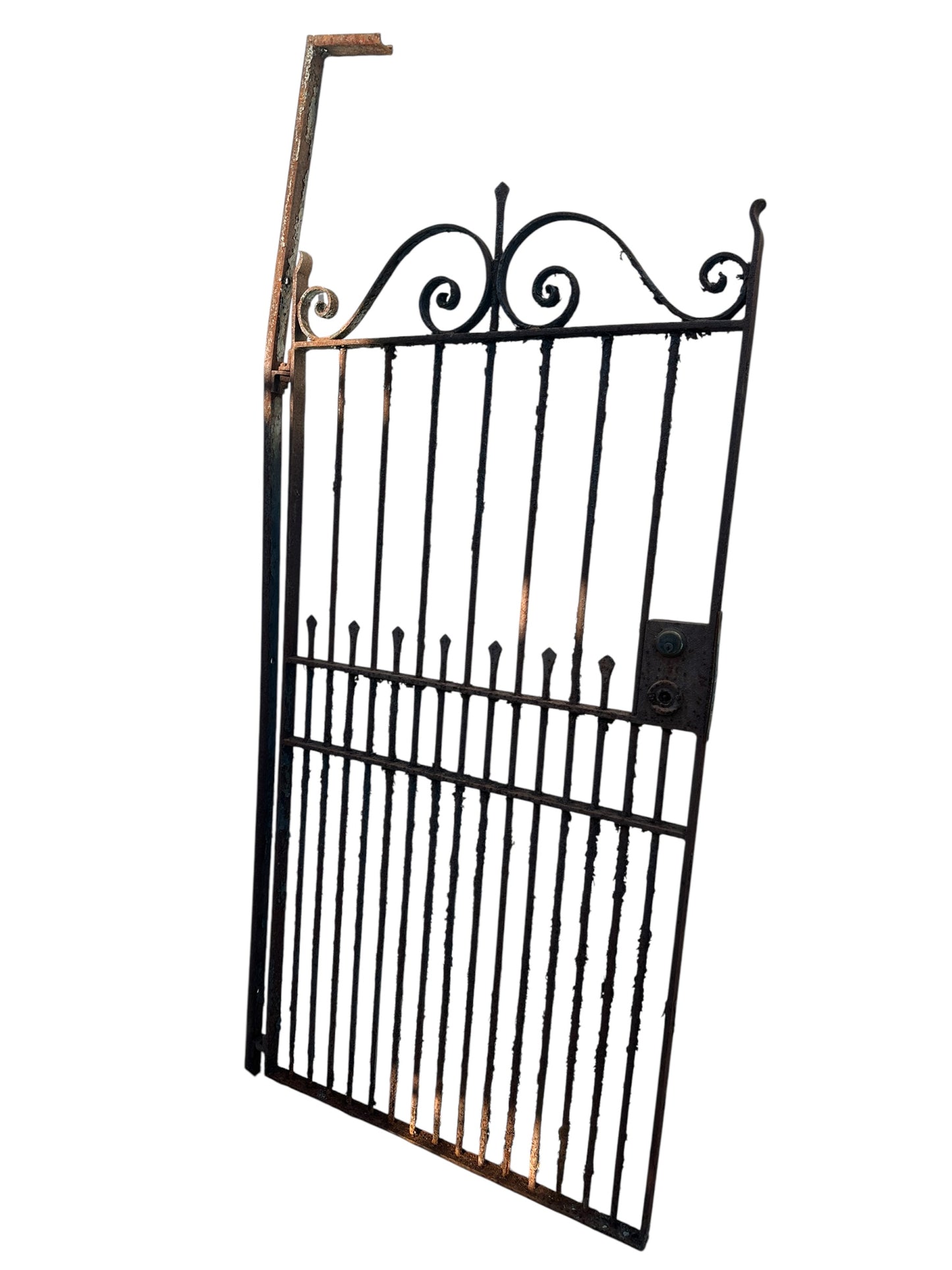 Antique Wrought Iron 80" Tall Gate GA20677