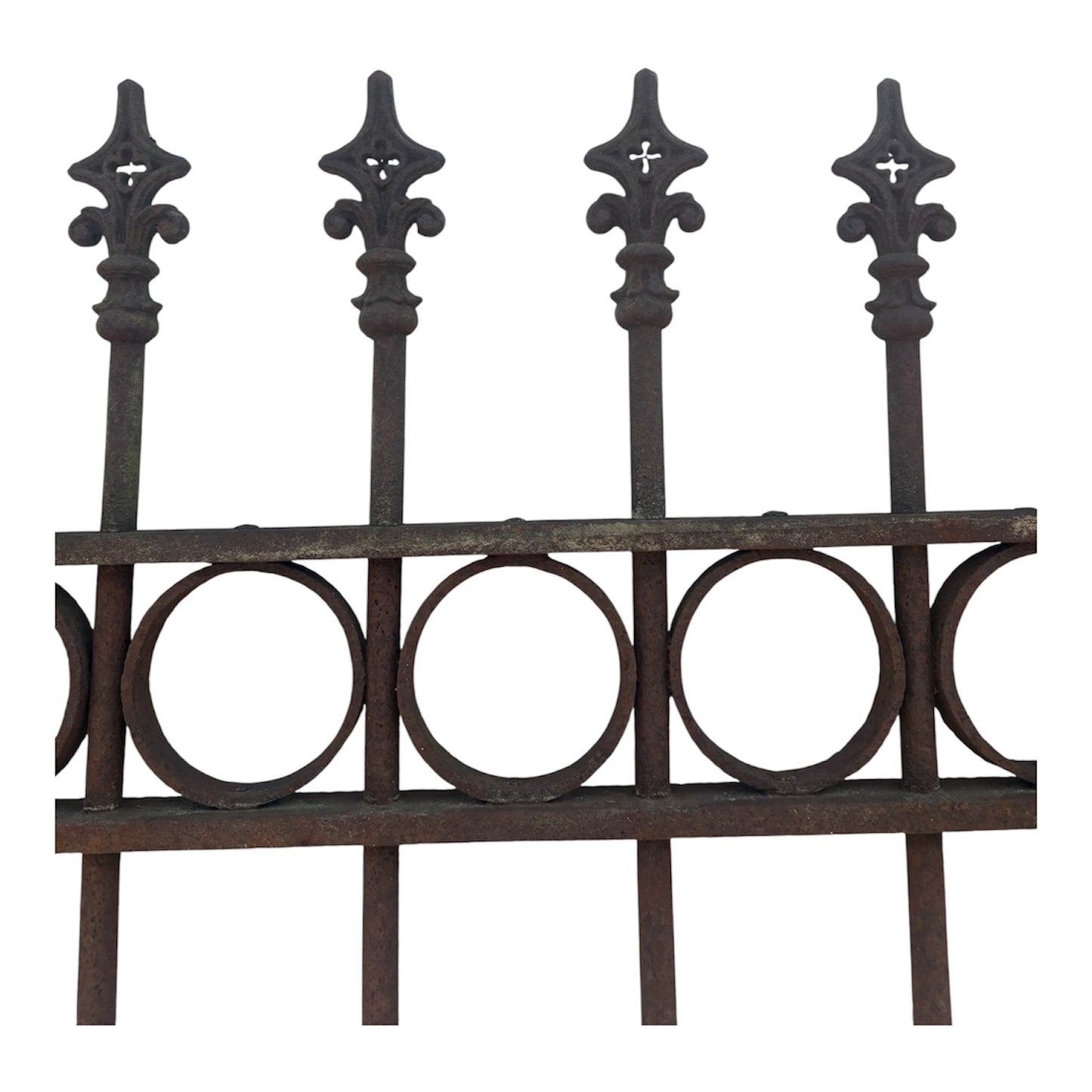 Pair of Antique Wrought Iron Driveway Gates GA21147