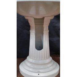 Restored Cast Iron Sink & Pedestal #GA124